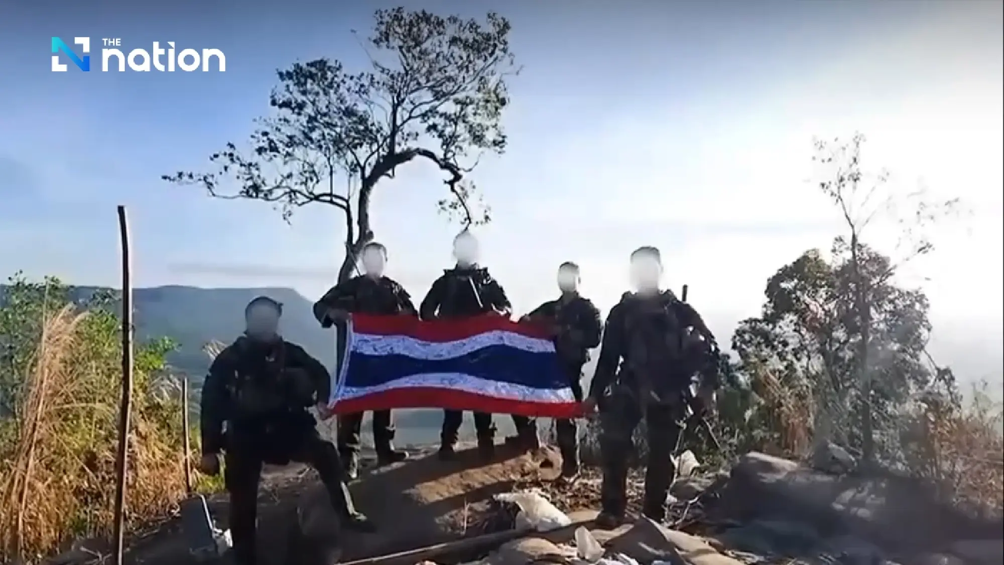 Thai Army releases footage of operations to regain control of Hill 677