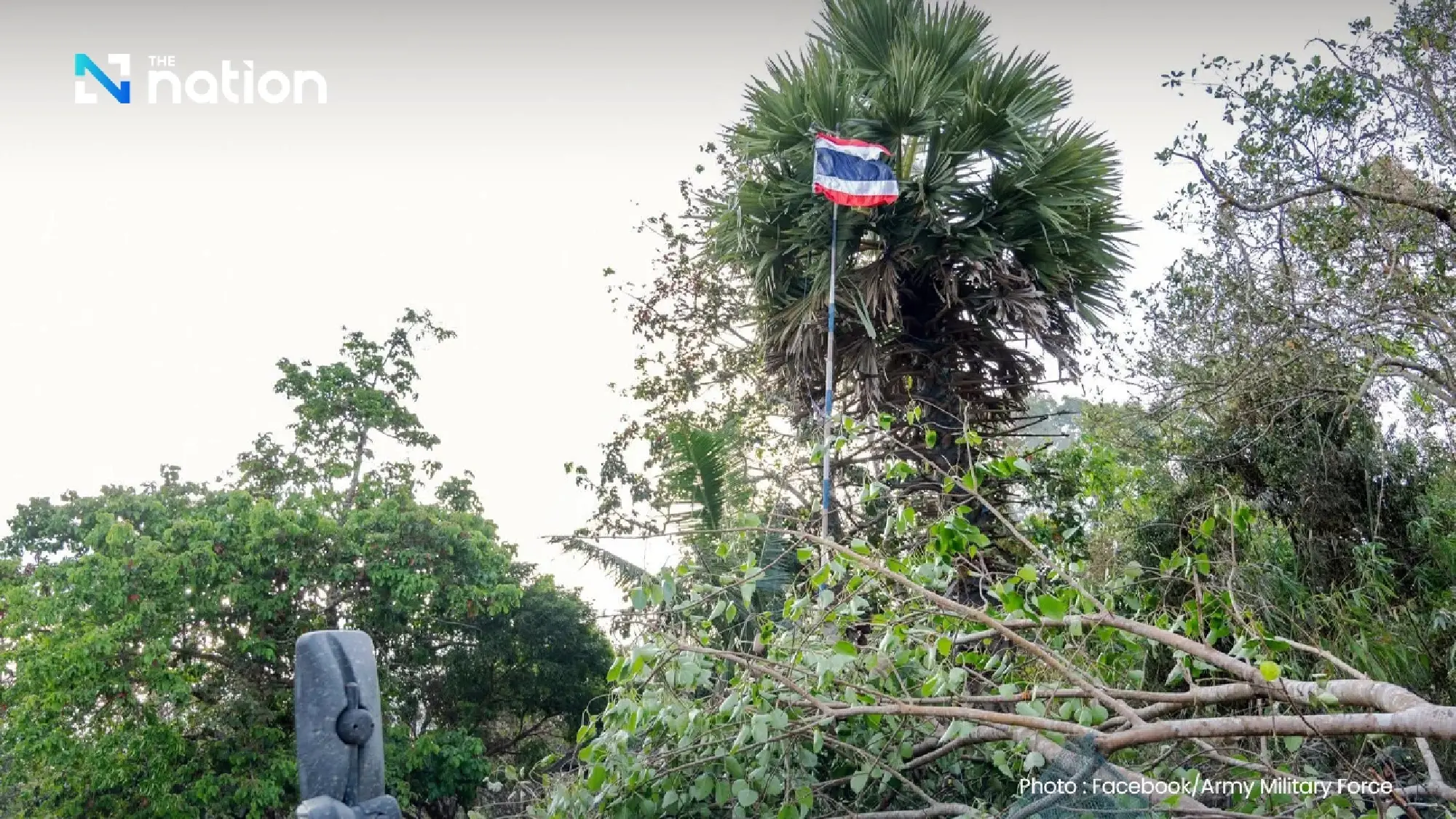 Thai marines retake three-house area, raise Thai flag after pre-dawn clash