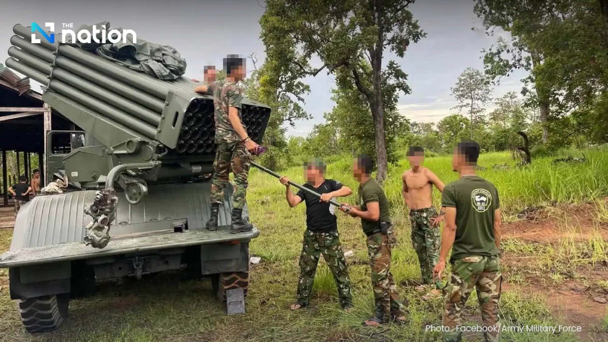 Clashes remain heavy in Si Sa Ket–Surin; BM-21 fire hits Thai civilian areas