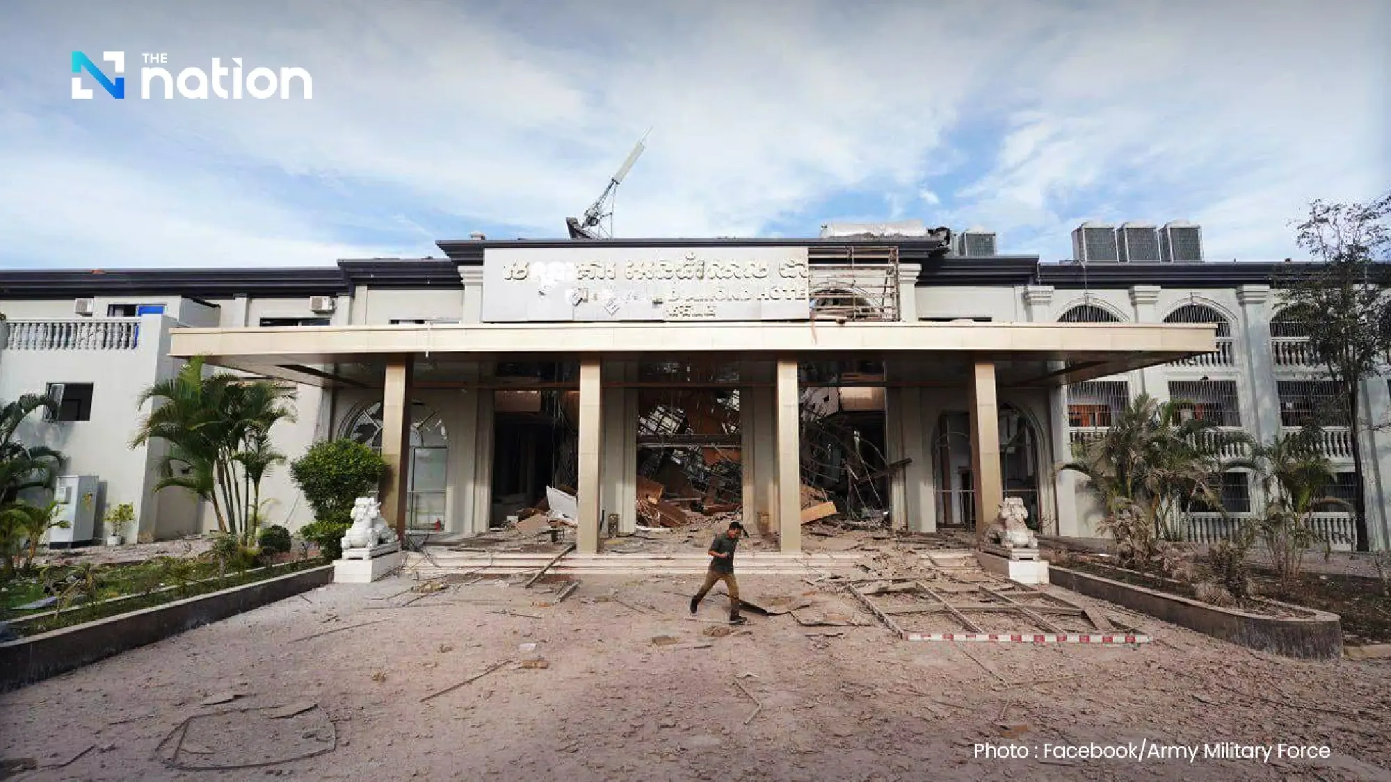 F-16s bomb “Chai Chum Nea” bridge and casino used as Cambodian military base