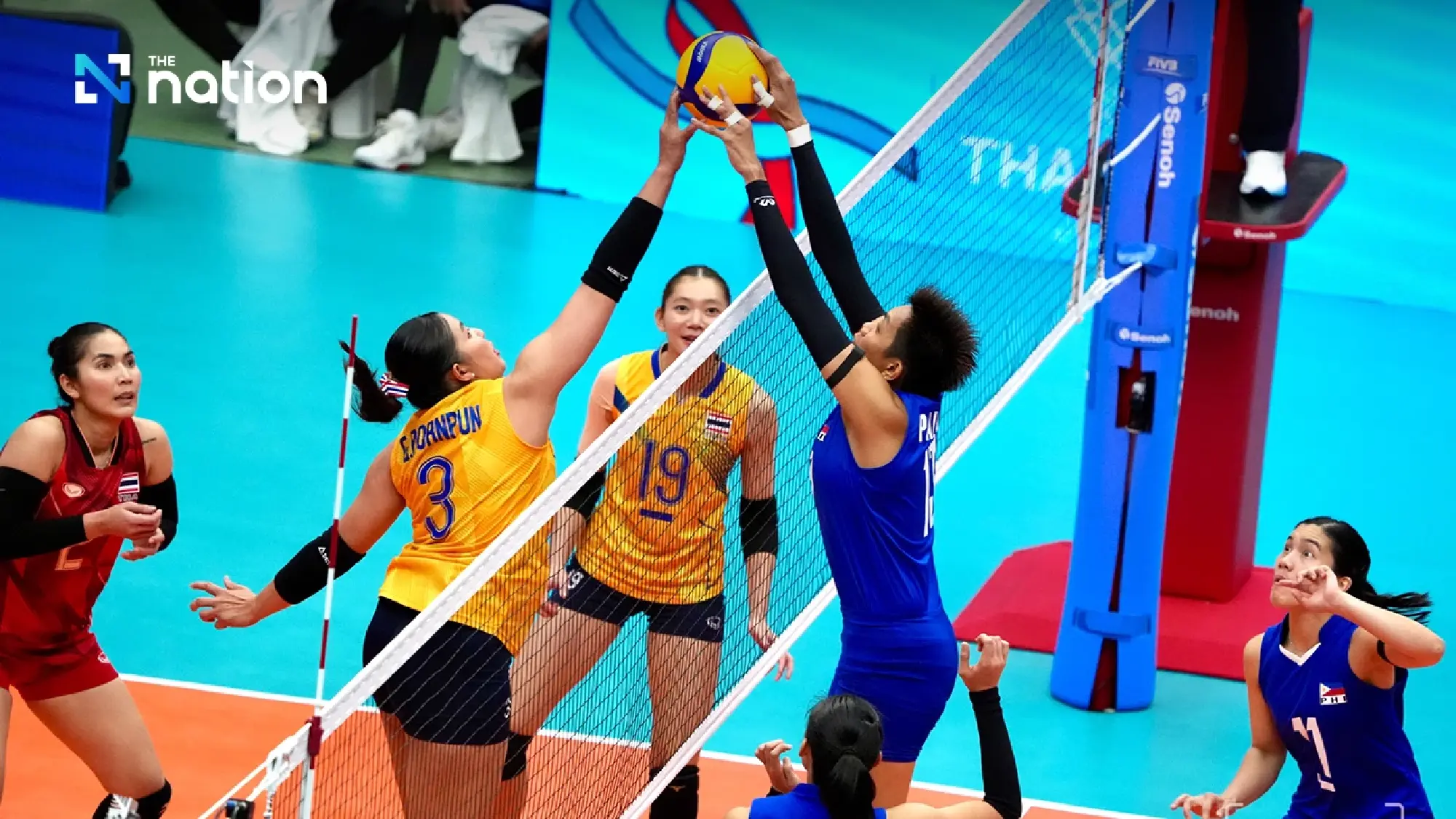 Thai women sweep Philippines 3–0 to reach SEA Games semi-finals