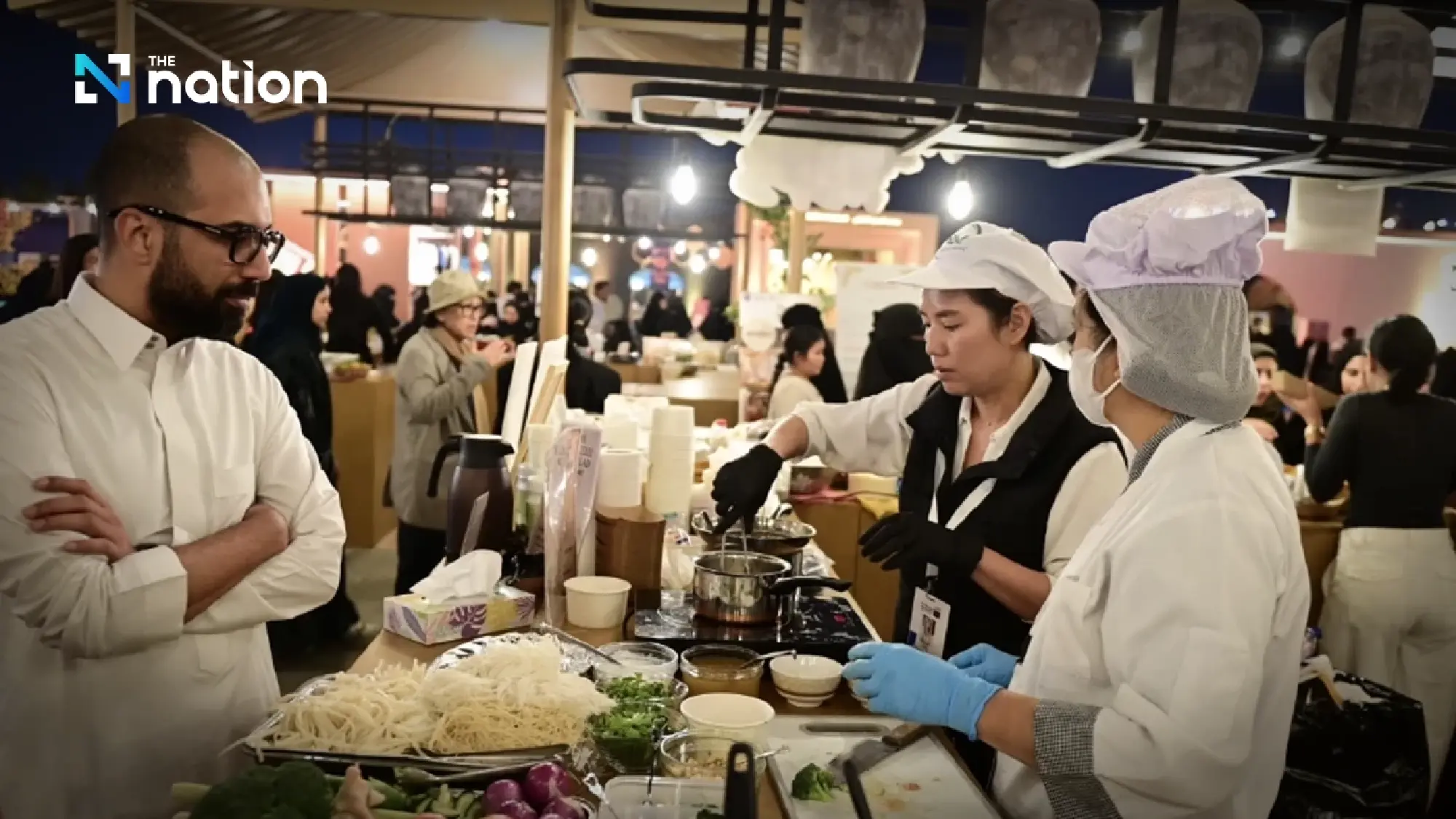 Suphajee leads the charge in Saudi Arabia to promote 'Thai Food Village'