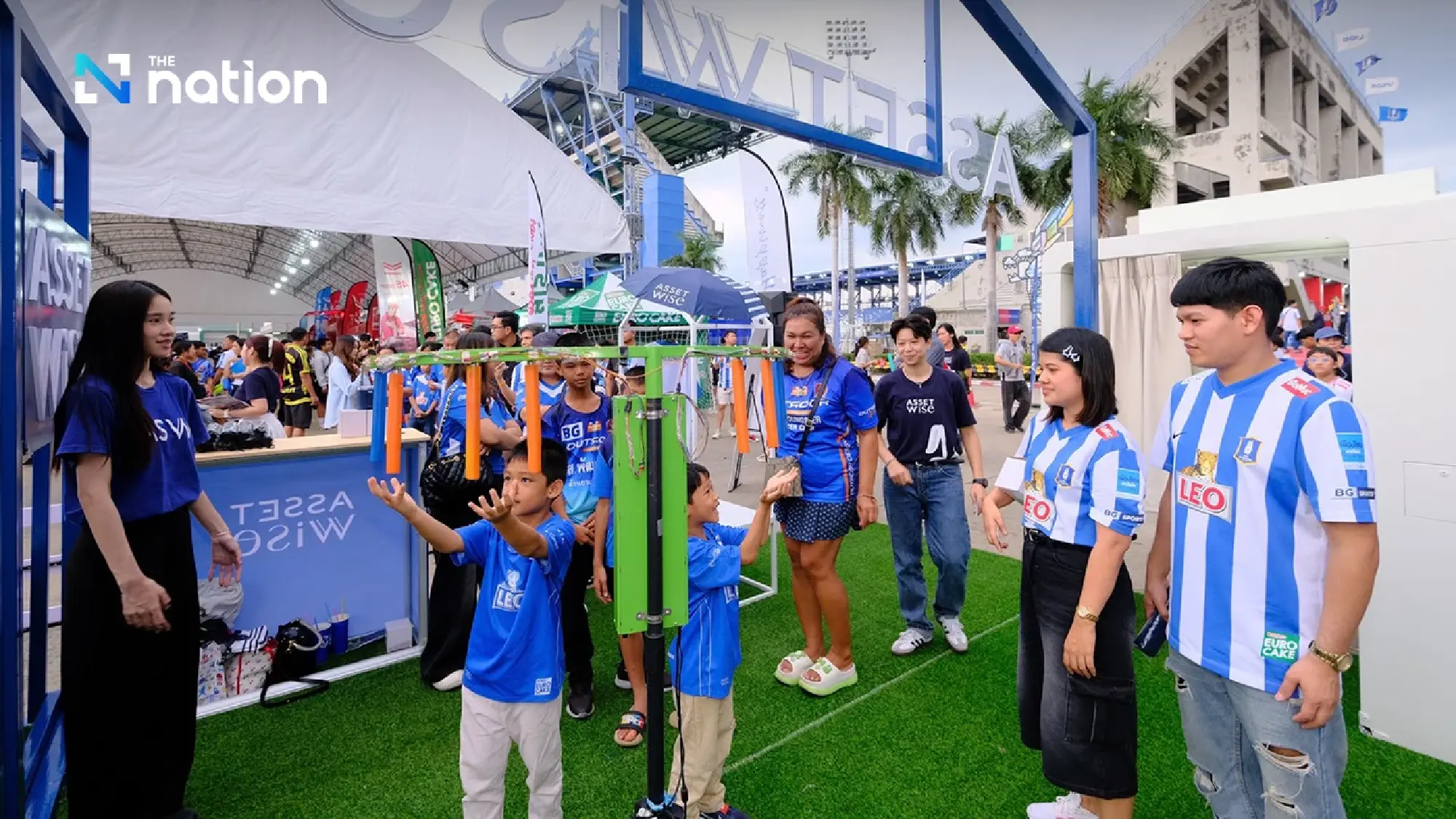 Thai League Big Match Heats Up: “AssetWise” Rallies Support for “BG Pathum United”