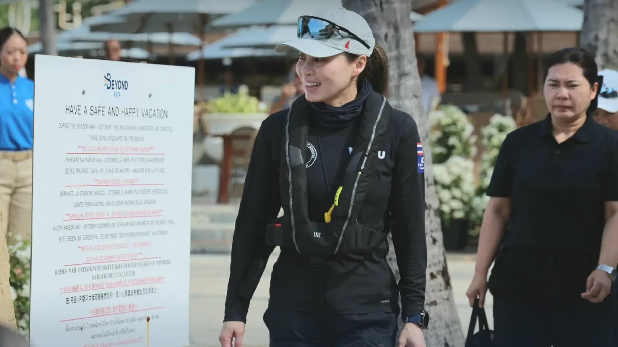 Queen leads team "Vayu" to victory in Race 2 at the 37th Phuket King's Cup Regatta