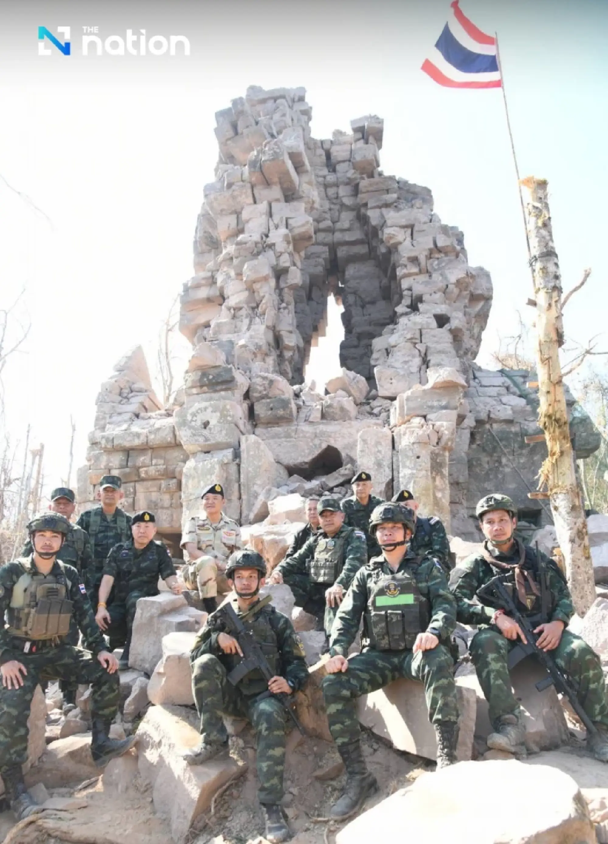 PM Anutin visits Ta Kwai Temple and Hill 350, calling it a point of Thai pride