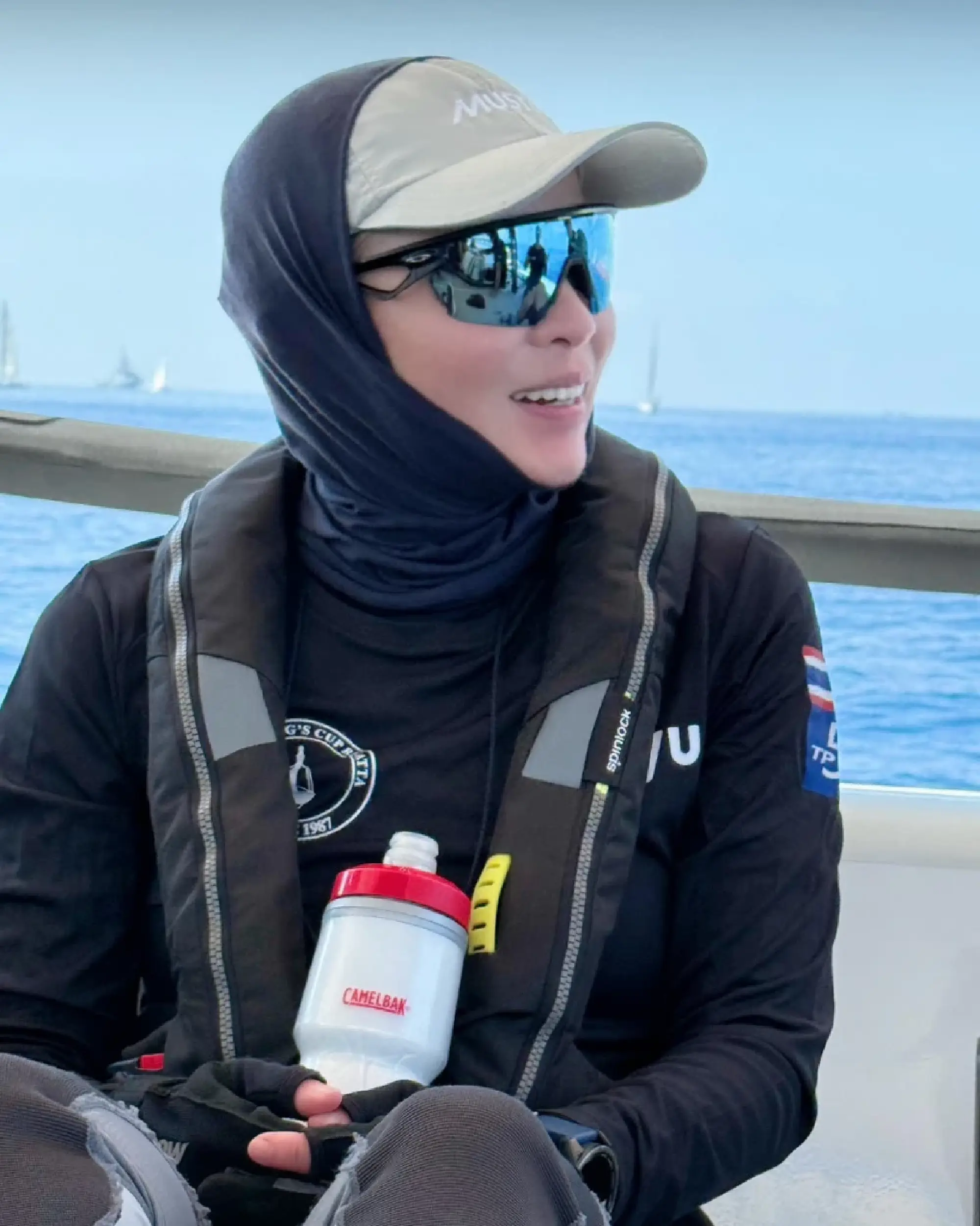 Queen leads team "Vayu" to victory in Race 2 at the 37th Phuket King's Cup Regatta