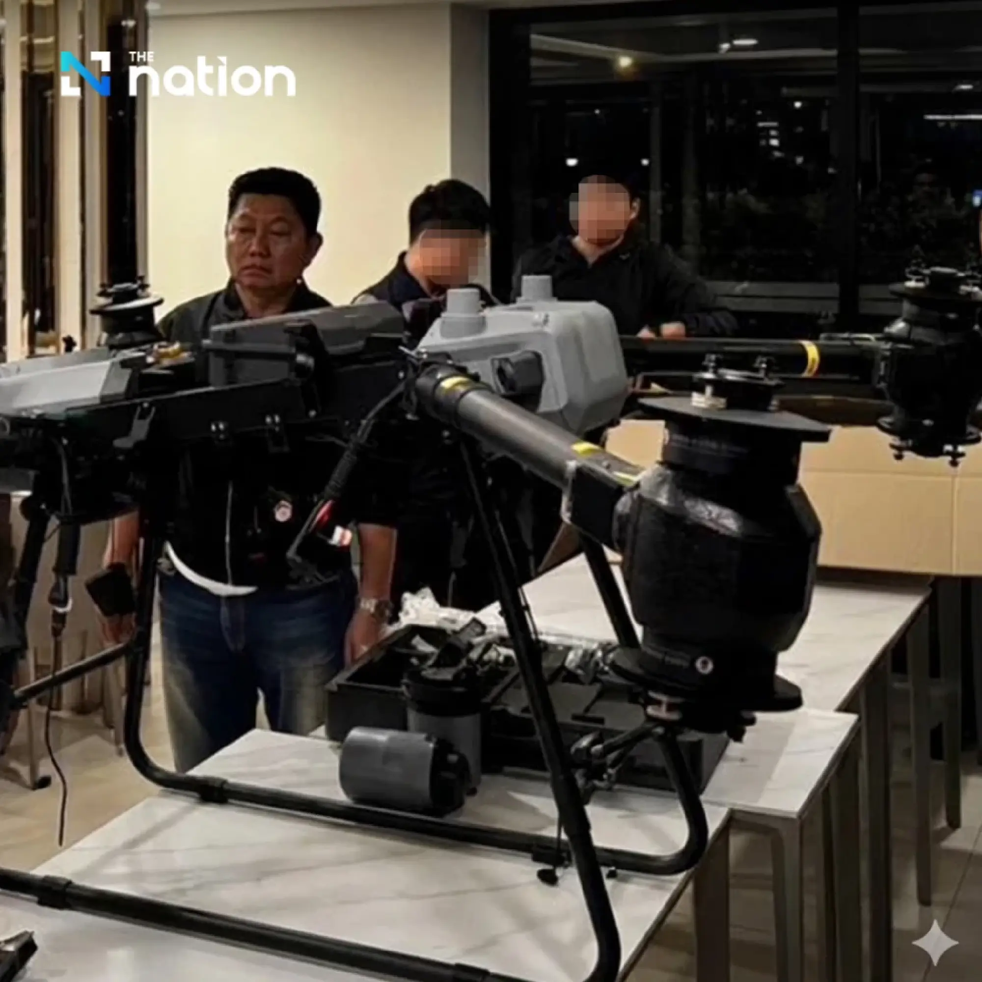 Four Myanmar nationals arrested over Suvarnabhumi drone disruption