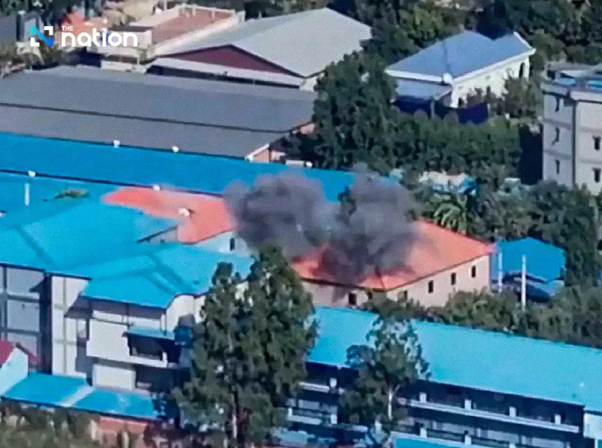 Burapha Force struck Poipet buildings converted to military sites