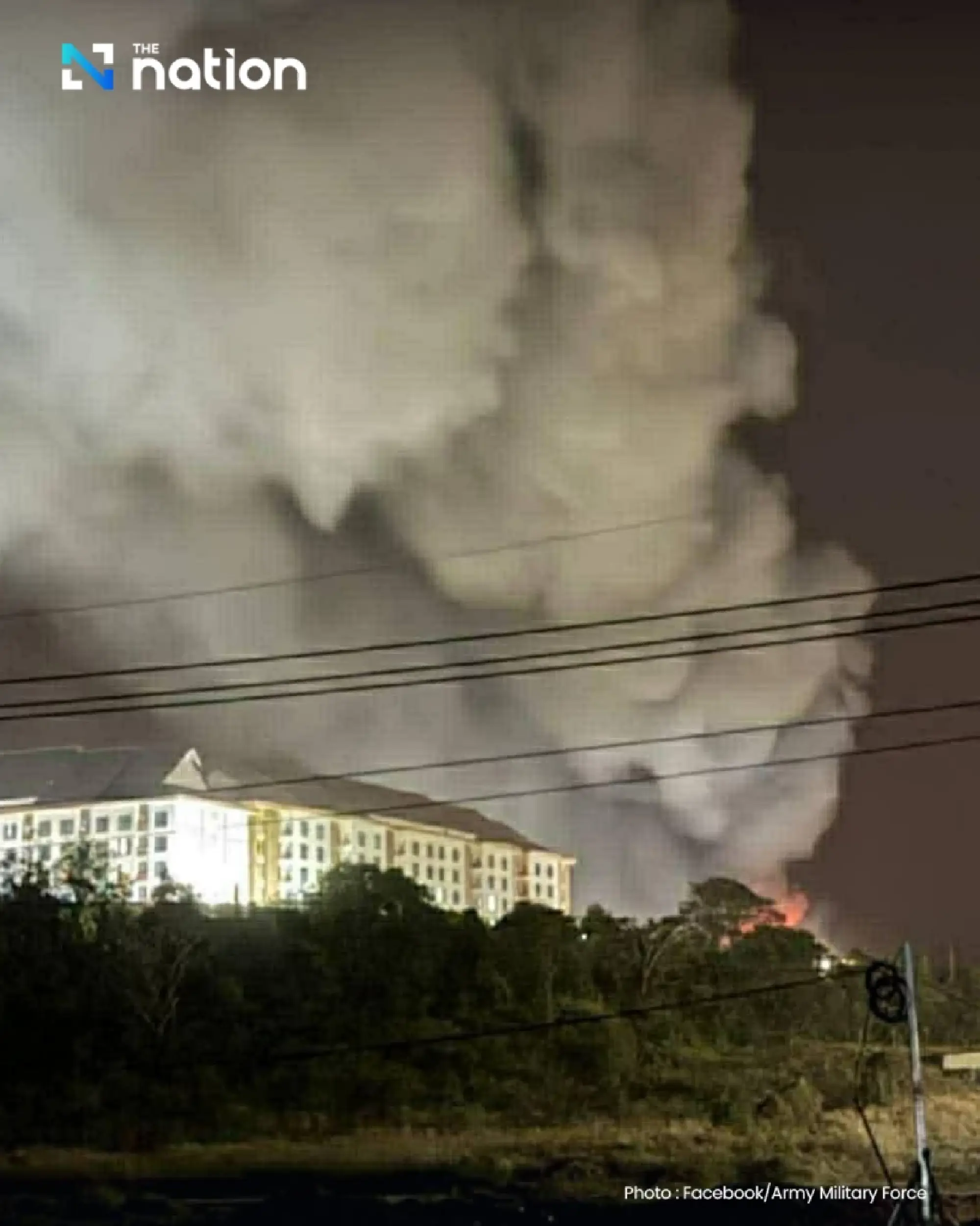 Thai Gripen jets bomb Cambodian casino used as BM-21 rocket and kamikaze drone base