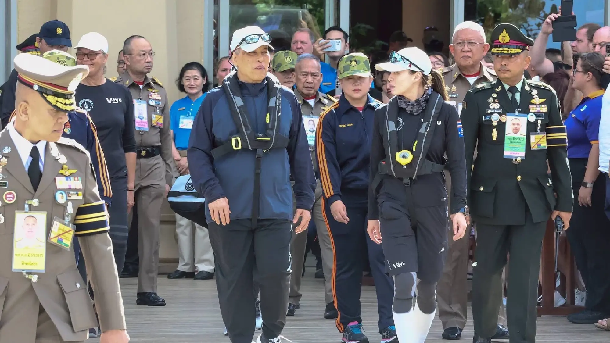 Their Majesties The King and Queen graciously present awards for the ‘Phuket King’s Cup Regatta’