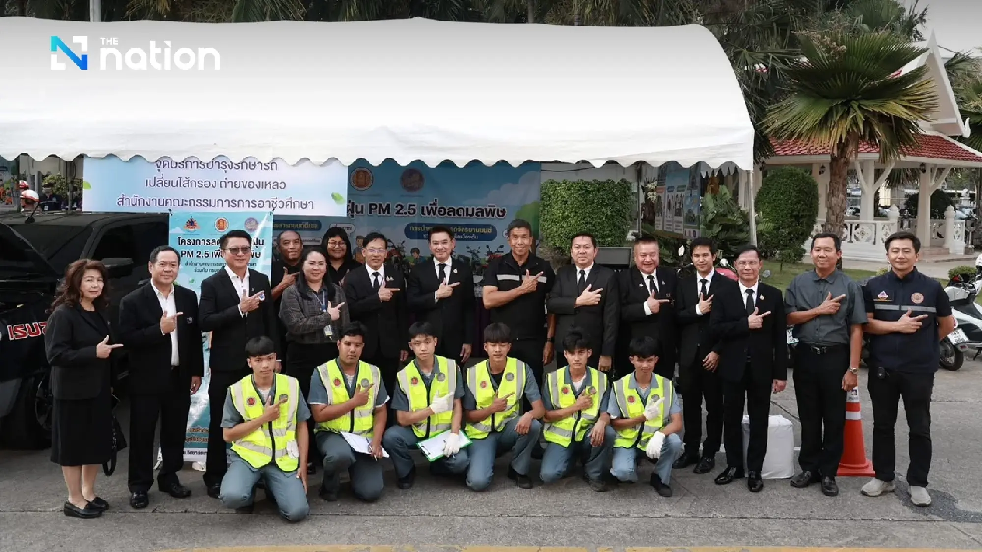 DLT steps up fight against PM2.5 with nationwide emission checks and free vehicle-care services