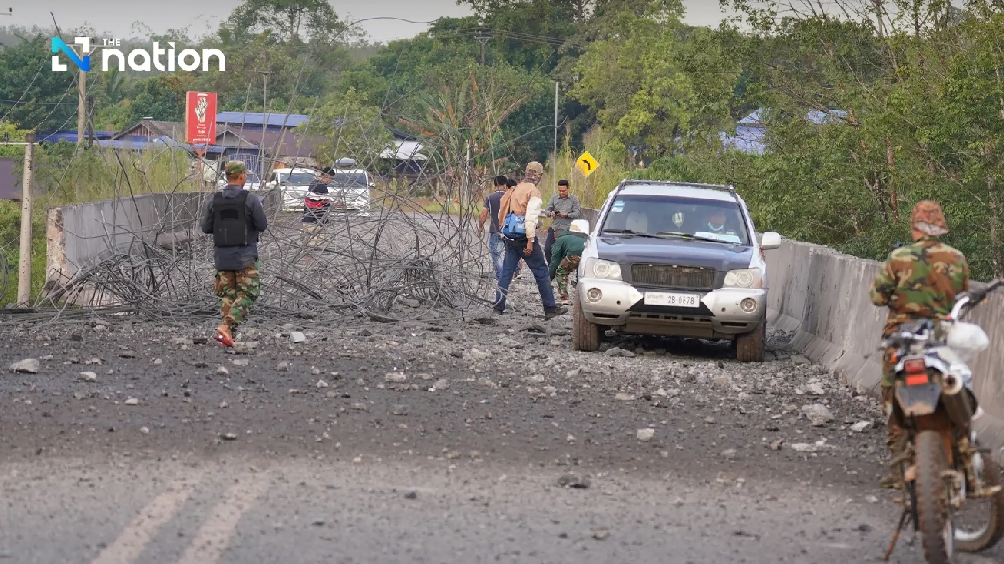 F-16s bomb “Chai Chum Nea” bridge and casino used as Cambodian military base