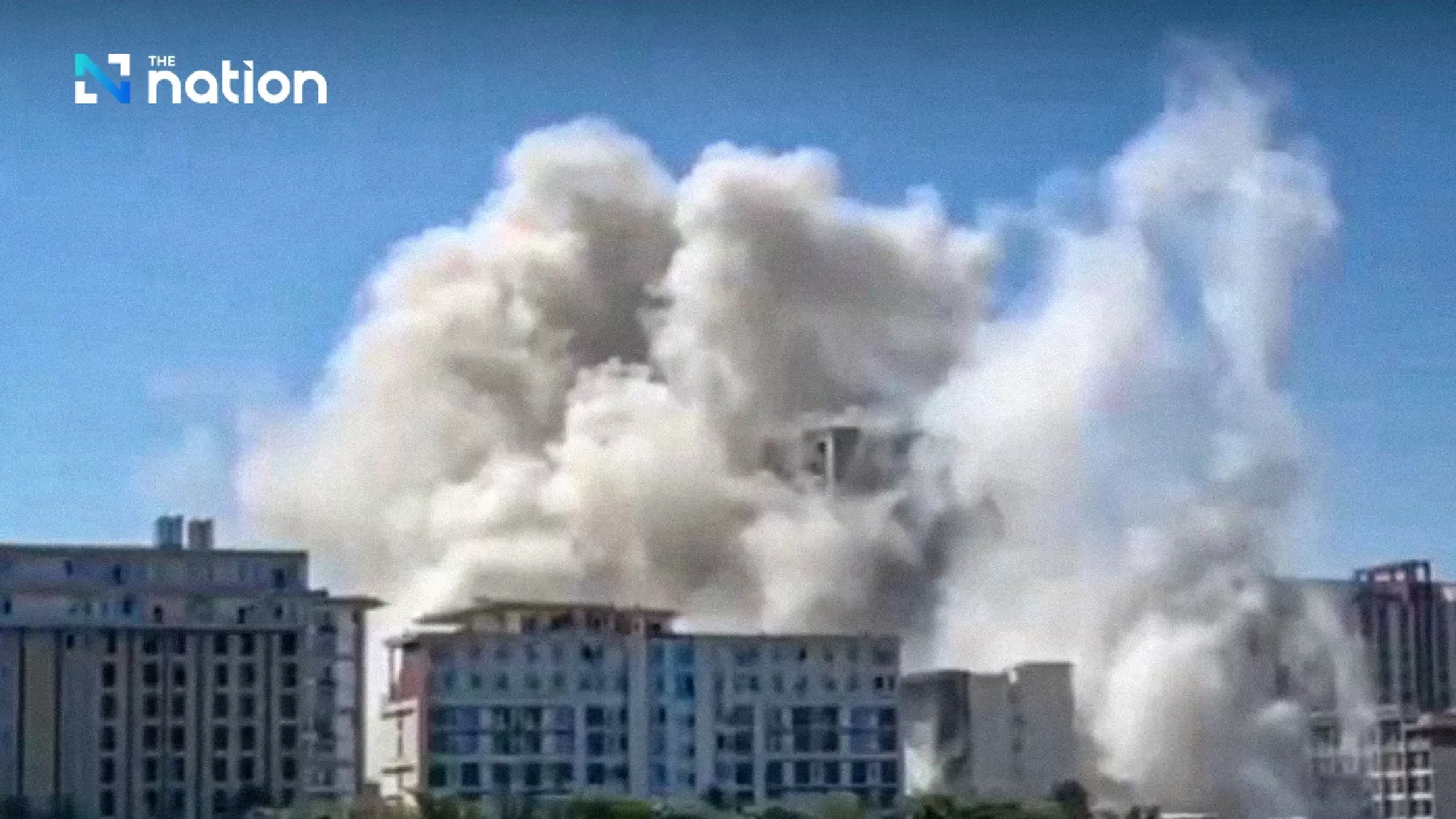 Myanmar demolishes high-rise in crackdown on Chinese-backed online scammers