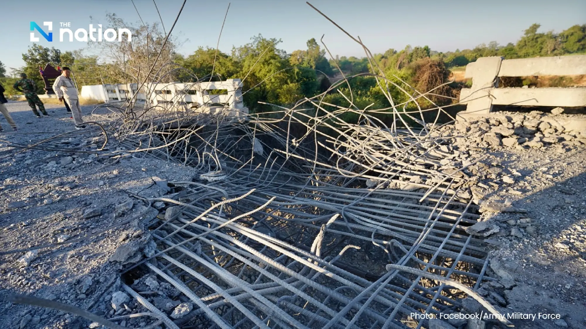 Thai F-16 bombs O’Chik bridge on Siem Reap–Oddar Meanchey route