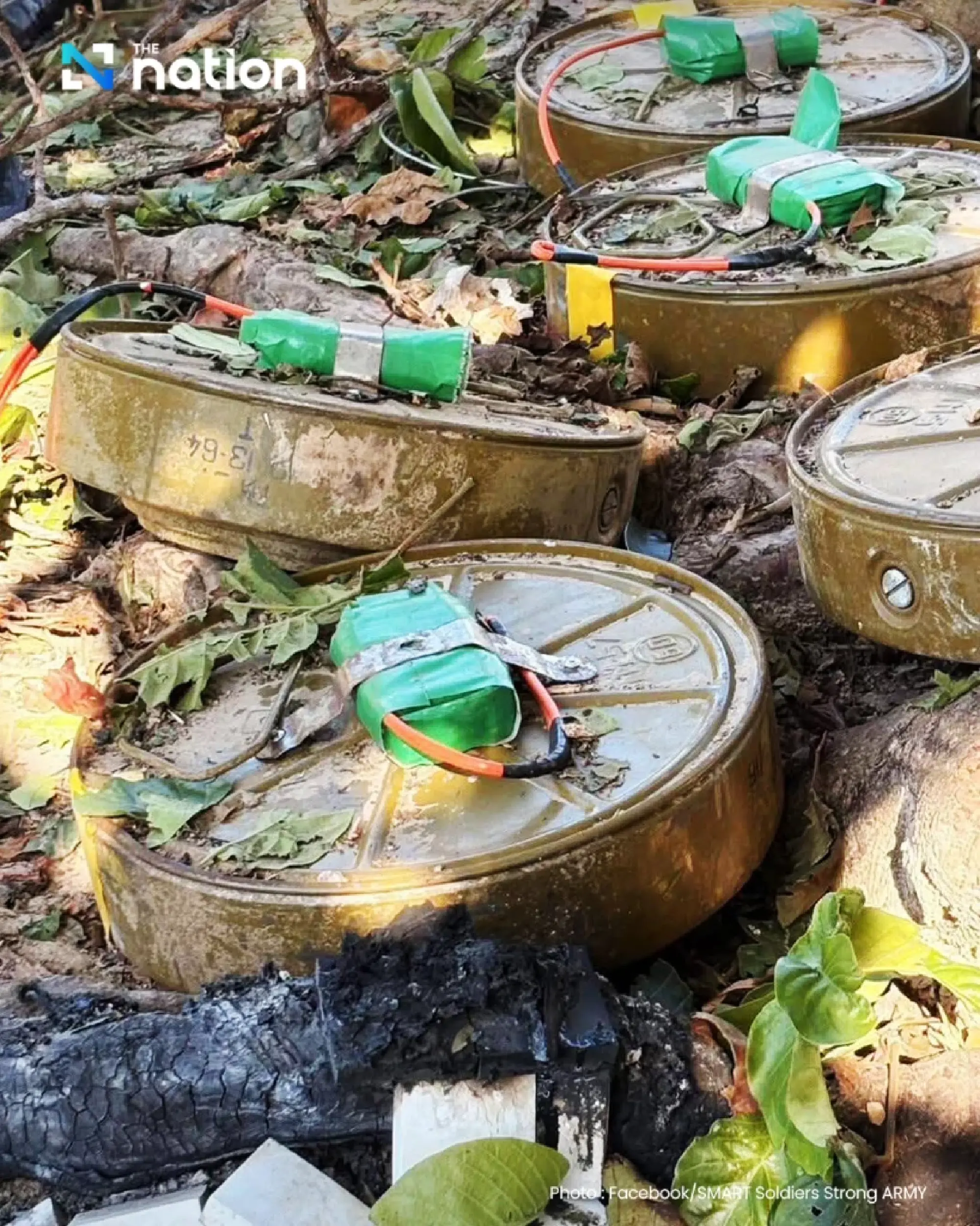 Army seizes Cambodian IED after border encroachment detected