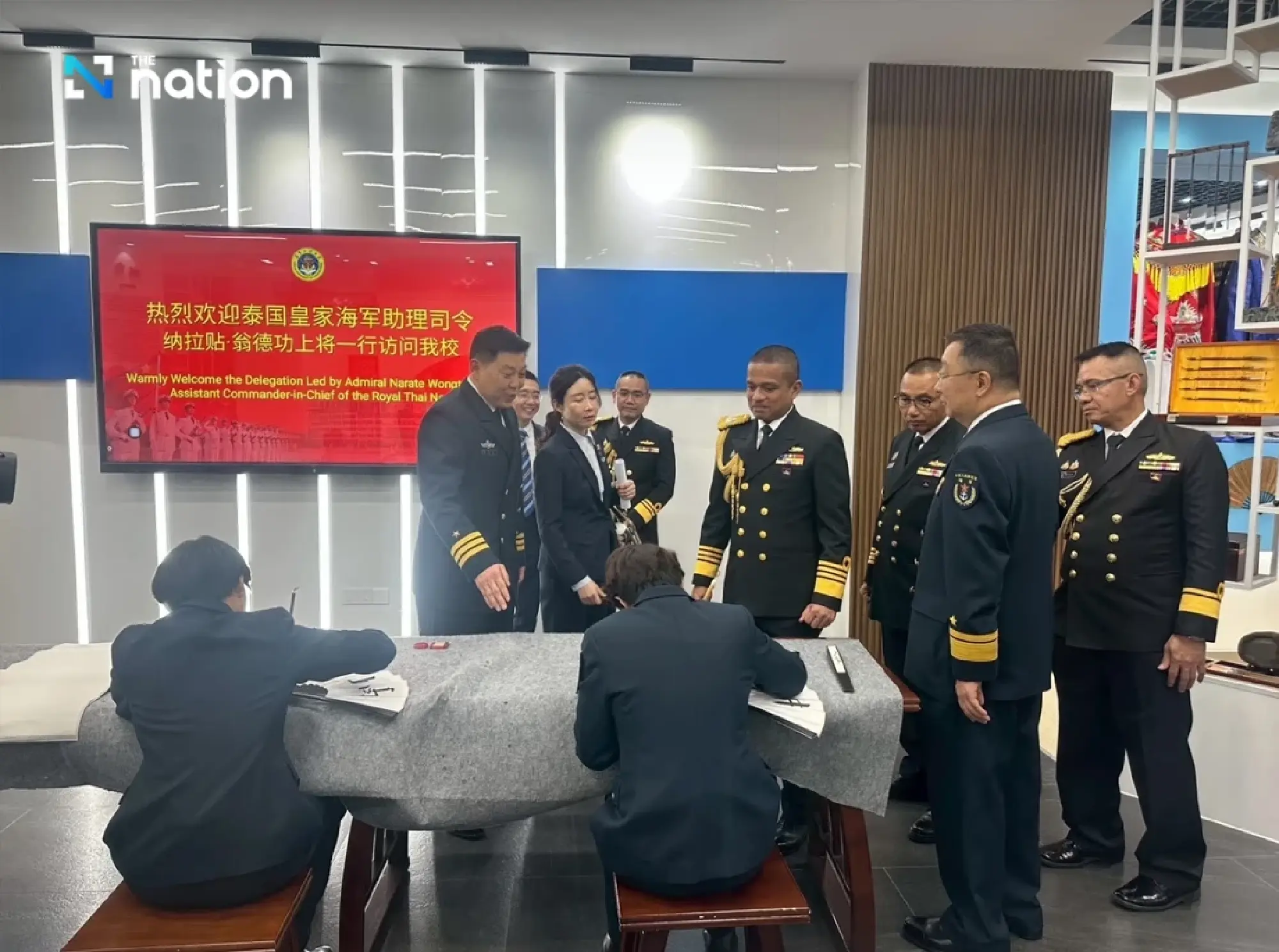 Asst  navy chief visits China to check progress of submarine construction