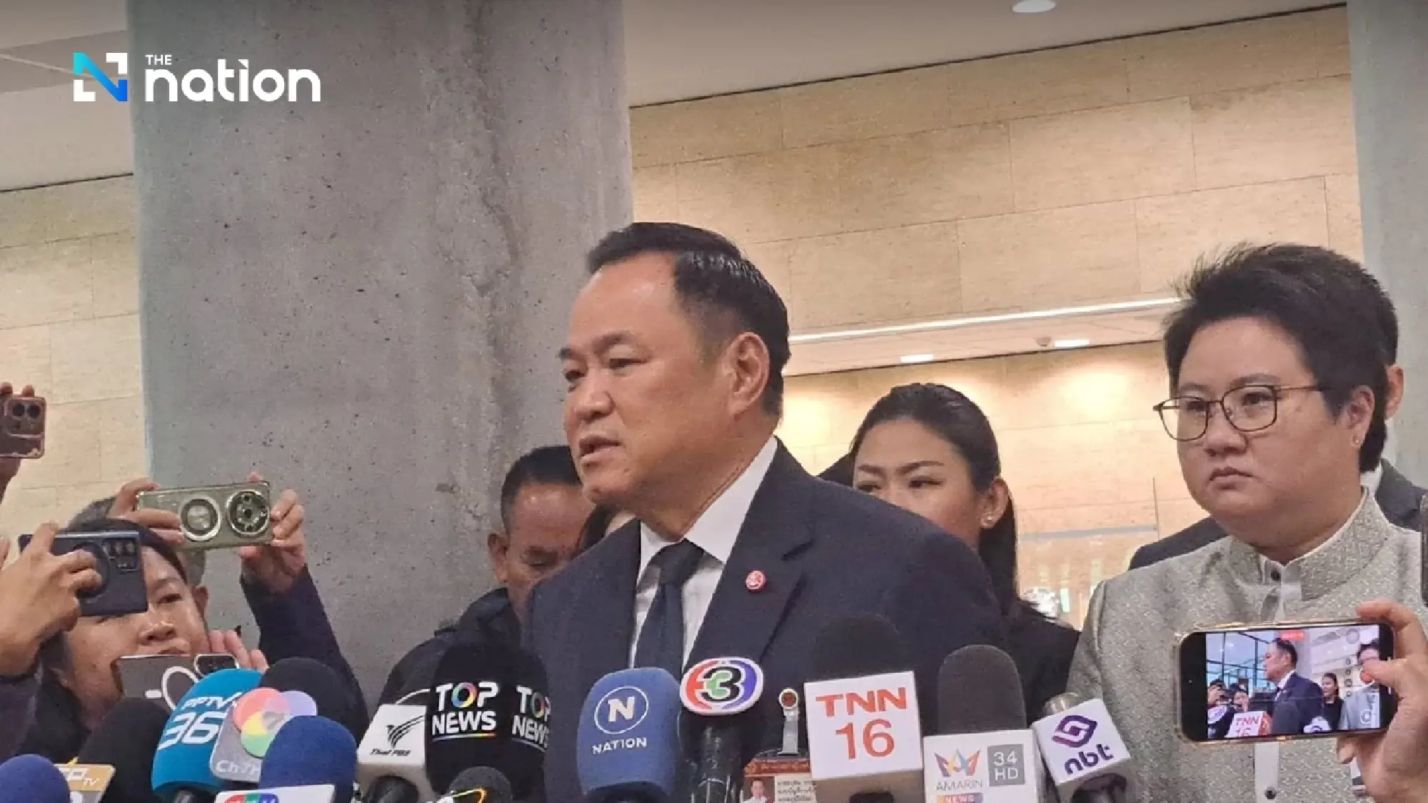 Anutin concedes House dissolution decree drafted, waits to set date