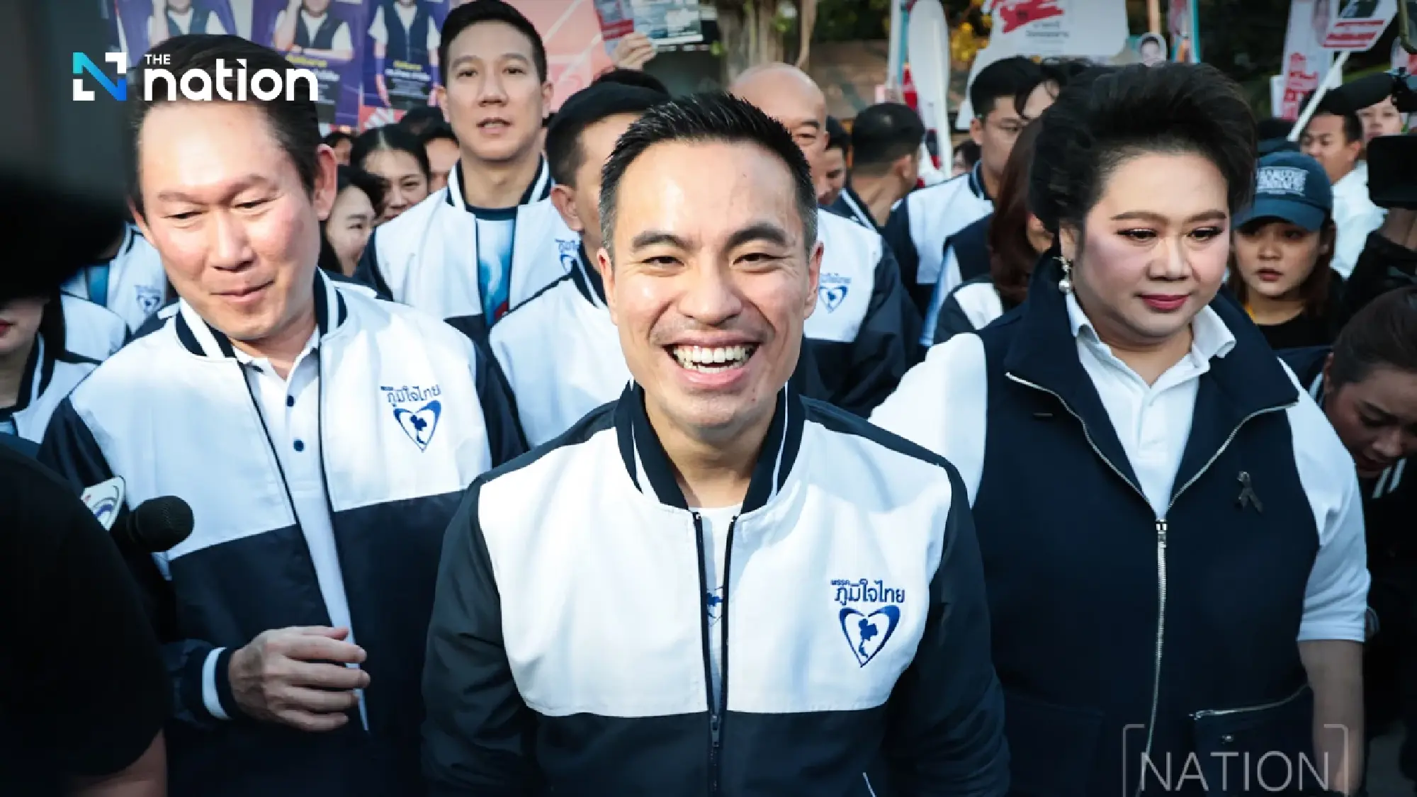 Lively first day of MP registration in Bangkok as party leaders turn out in force