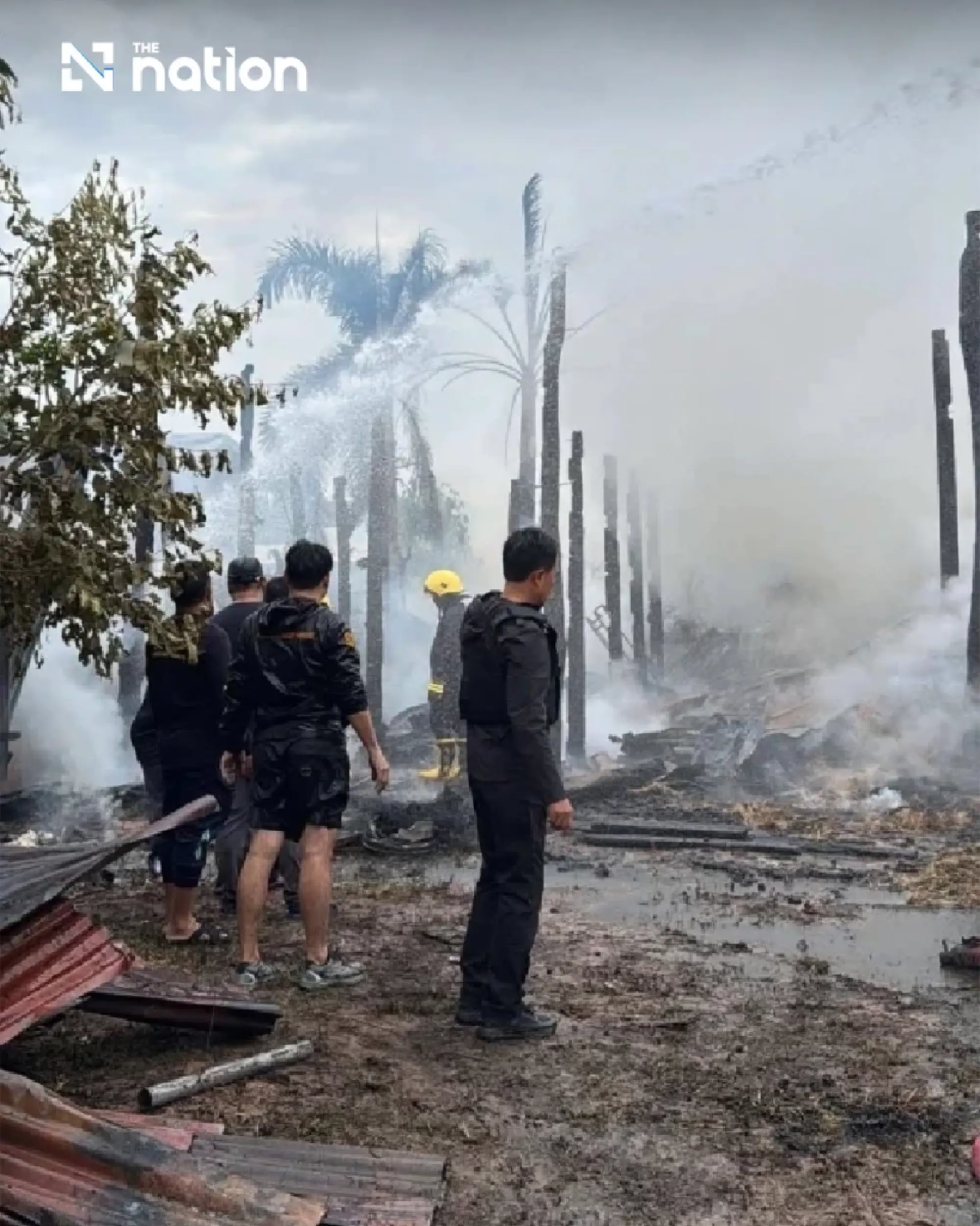 BM-21 rockets hit civilian homes in Sa Kaeo; 6 injured, 2 seriously