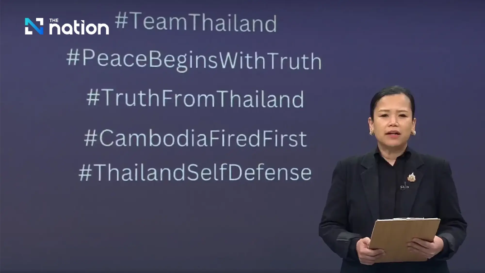 Maratee Nalita Andamo, Deputy Director-General of the Department of Information and Deputy Spokesperson for the Ministry of Foreign Affairs