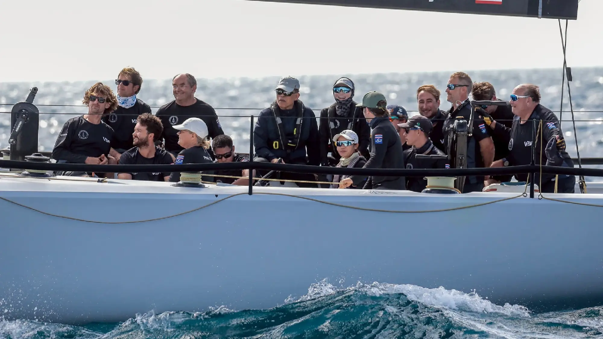 Their Majesties The King and Queen graciously present awards for the ‘Phuket King’s Cup Regatta’