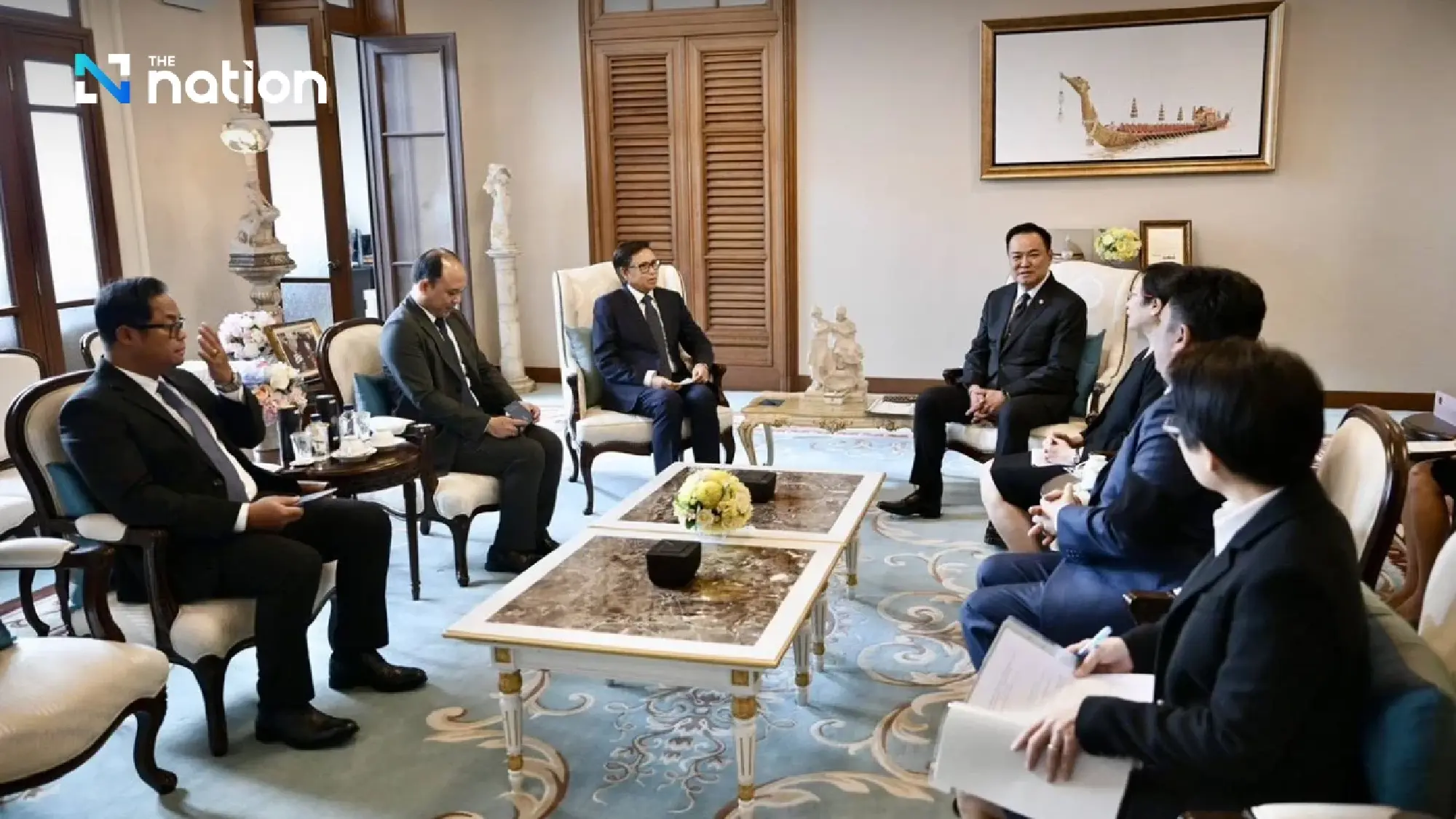 Anutin pledges support for Laos’ ‘Land-Locked to Land-Linked’ policy