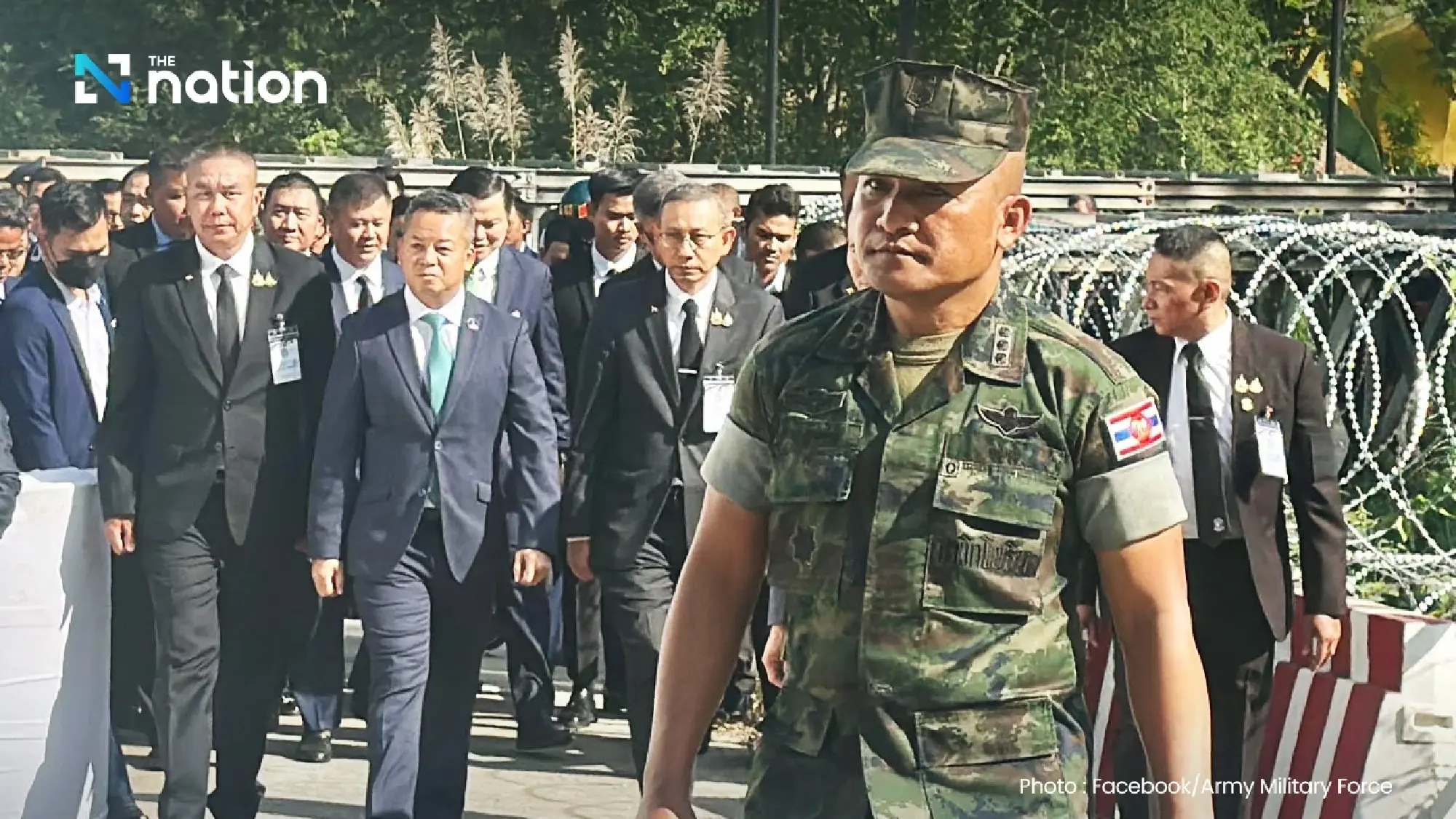 Defence minister meets Cambodia’s counterpart at GBC ahead of ceasefire signing; 72-hour monitoring planned
