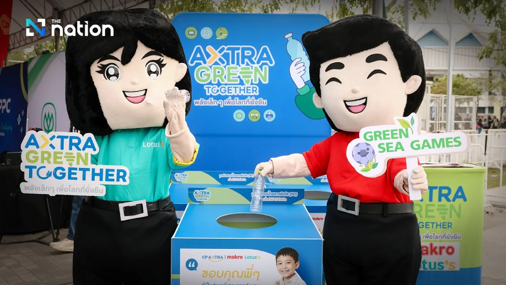 makro-Lotus’s joins private sector in driving green SEA Games with plastic-free stadium push