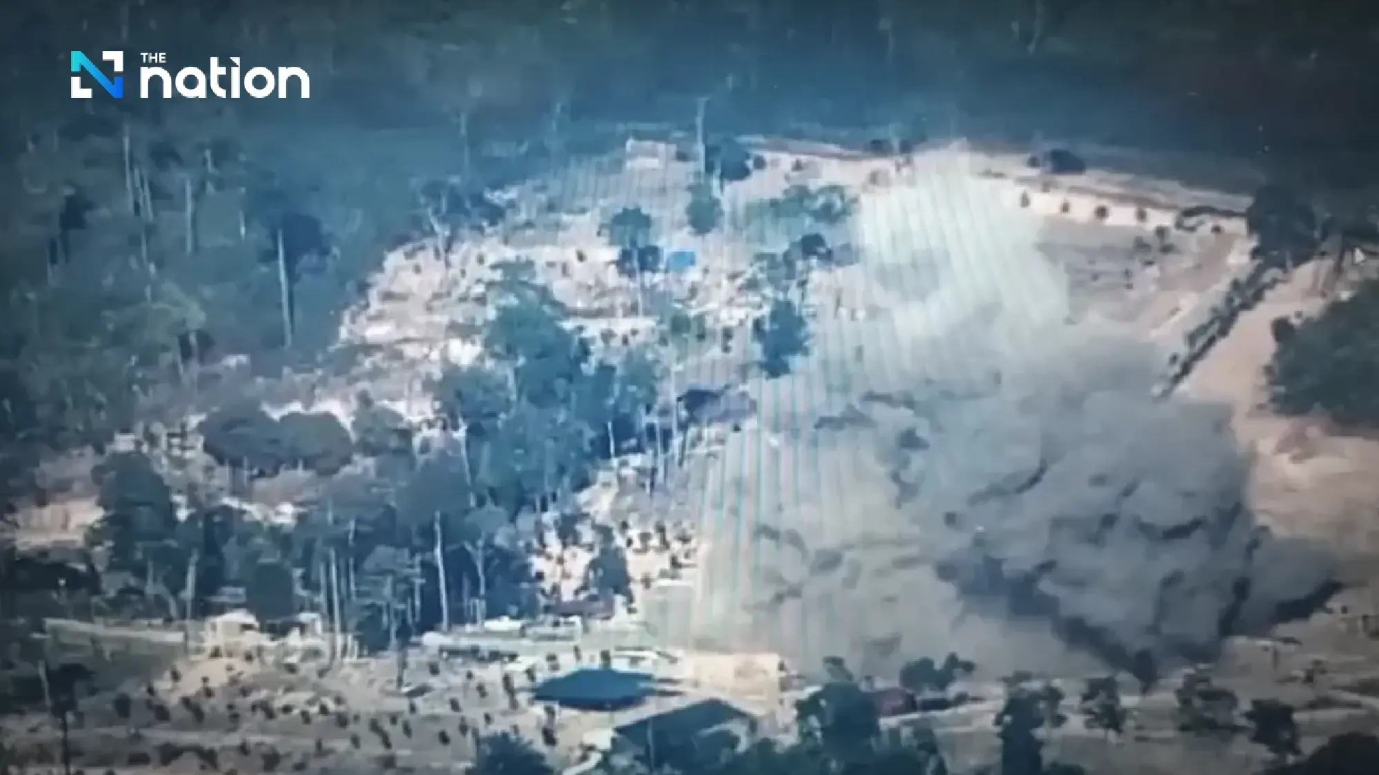 BHQ Forces bombed after deploying 5 vehicles to Ban Sam Lang in Trat Province