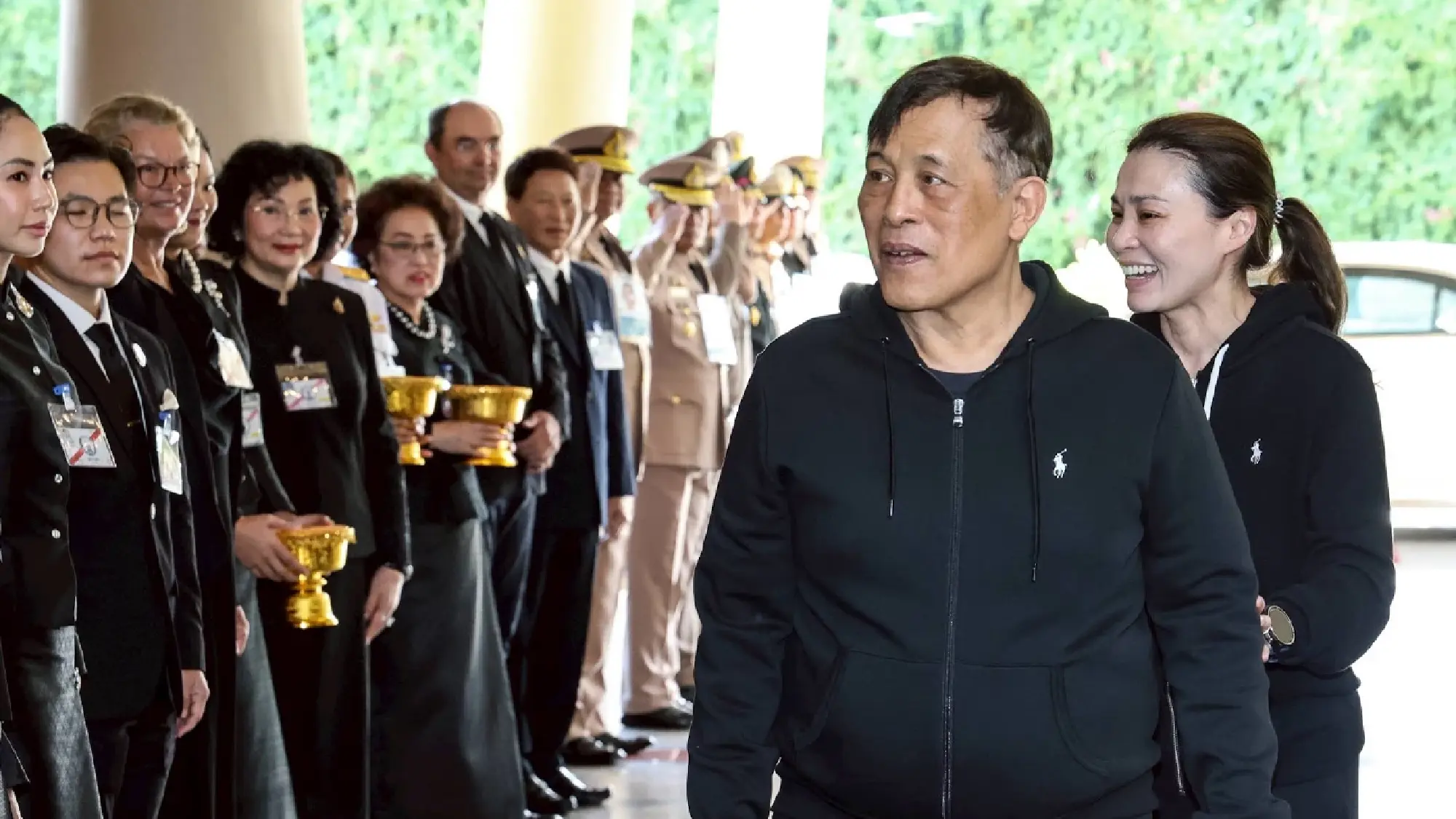 Their Majesties The King and Queen graciously present awards for the ‘Phuket King’s Cup Regatta’