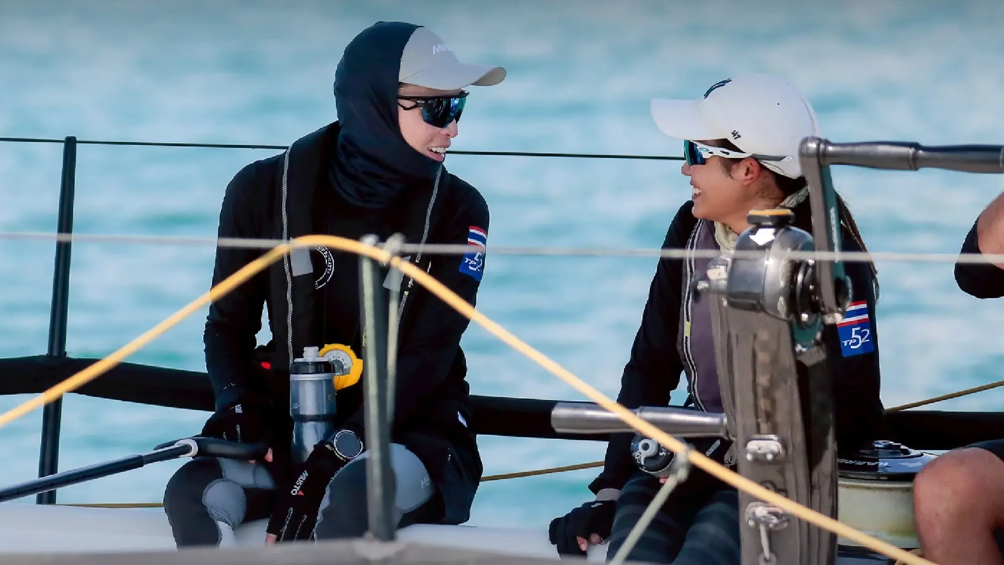 Queen leads team "Vayu" to victory in Race 2 at the 37th Phuket King's Cup Regatta