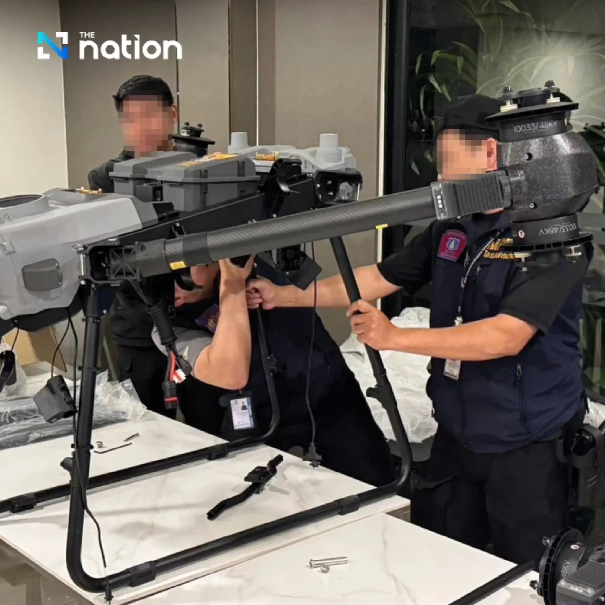 Four Myanmar nationals arrested over Suvarnabhumi drone disruption
