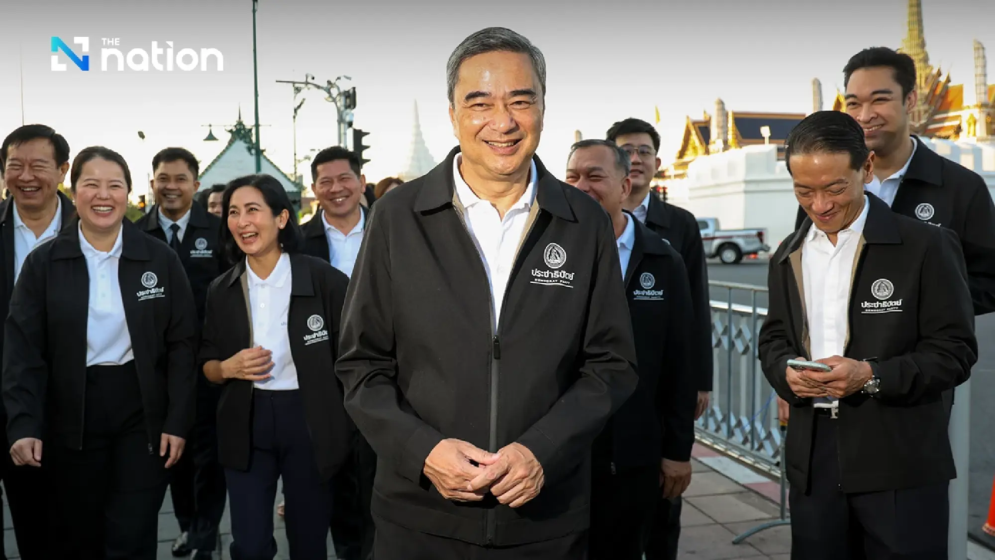 Abhisit backs Democrats’ 3 PM candidates, says they represent the future Thais want