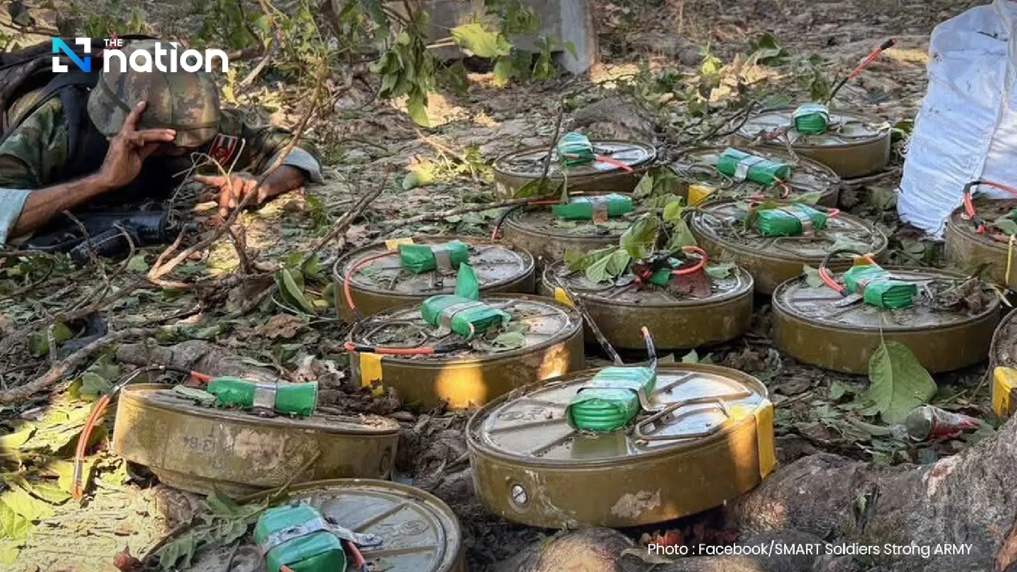 Army seizes Cambodian IED after border encroachment detected