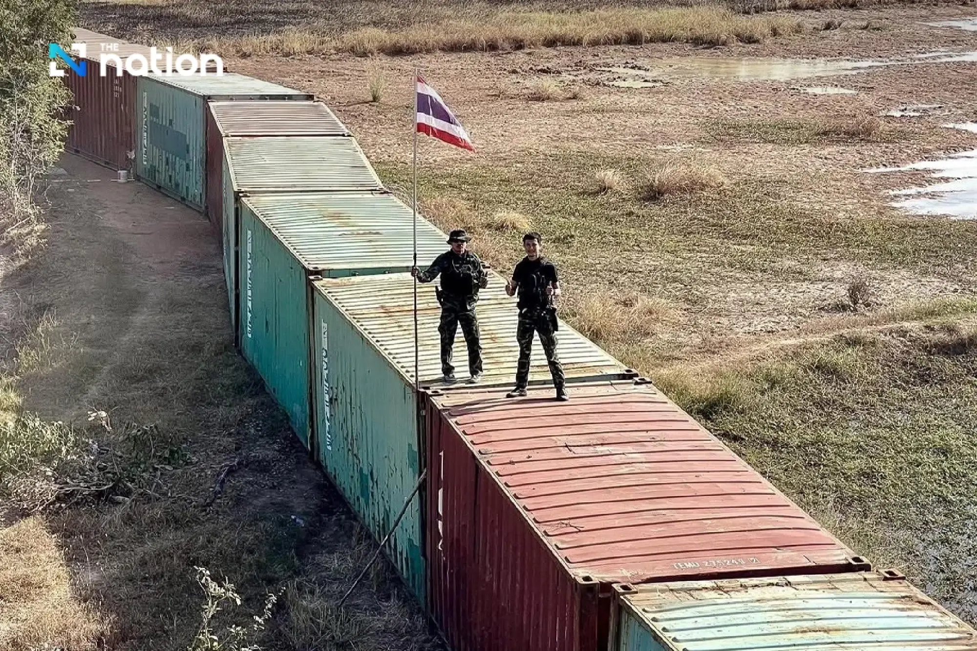 Burapha Force lifts Sa Kaeo curfew; flag raised at Ban Nong Chan