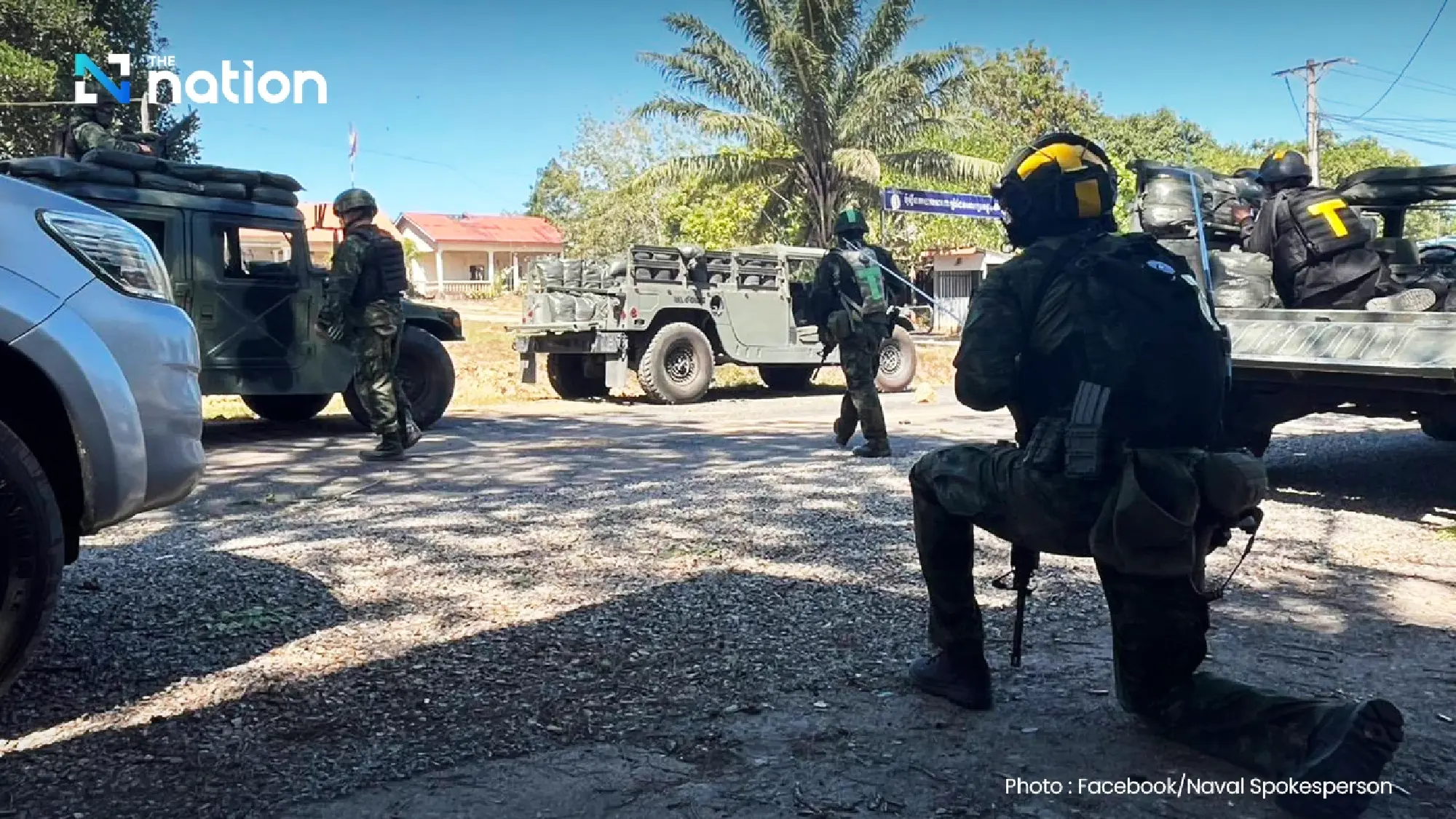 Marines Successfully Retake Ban Ta Sen and Thomoda Casino Areas in Trat