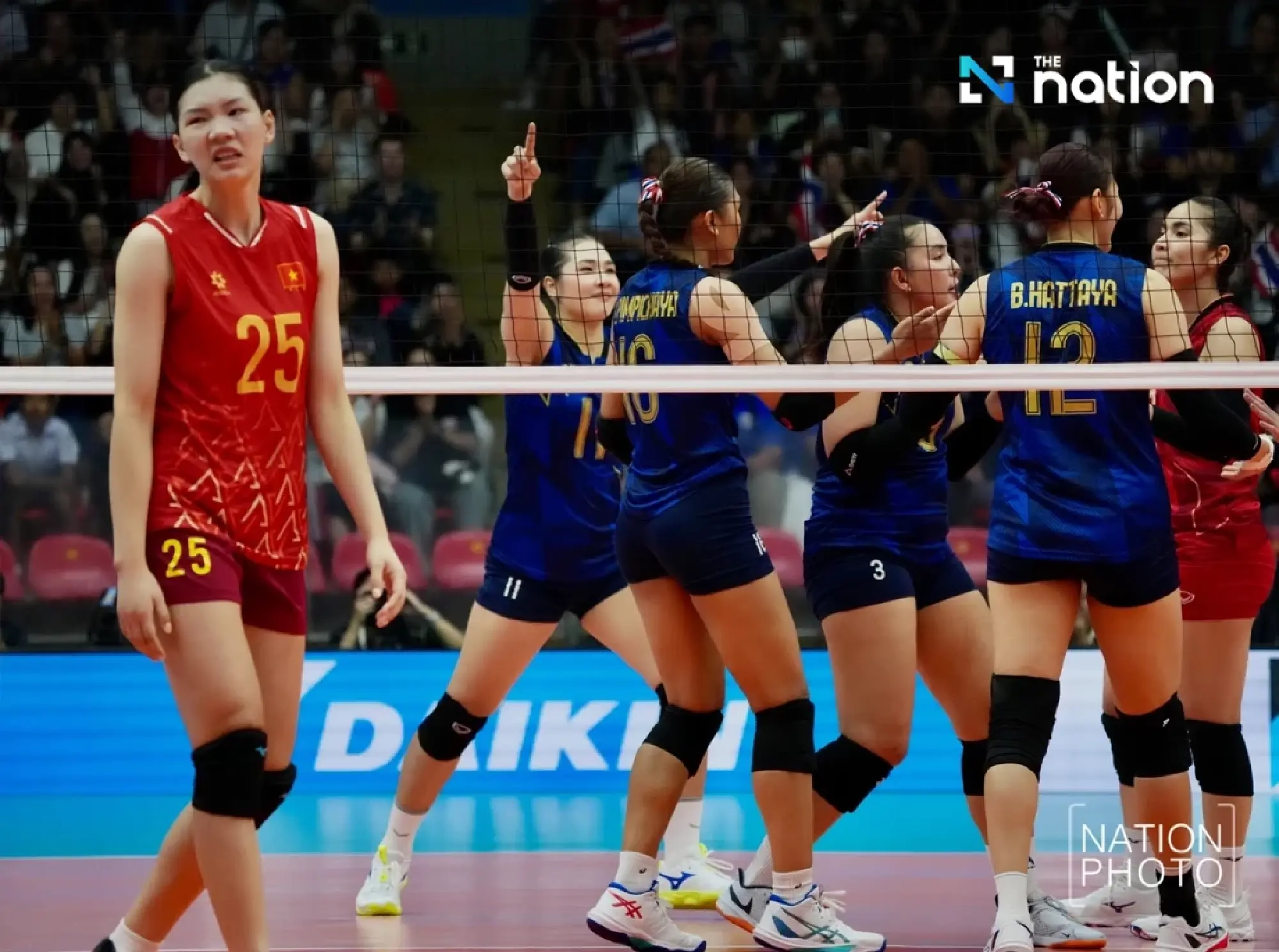 Thai women avenge Vietnam for 17th SEA Games volleyball gold as War Elephants reach final