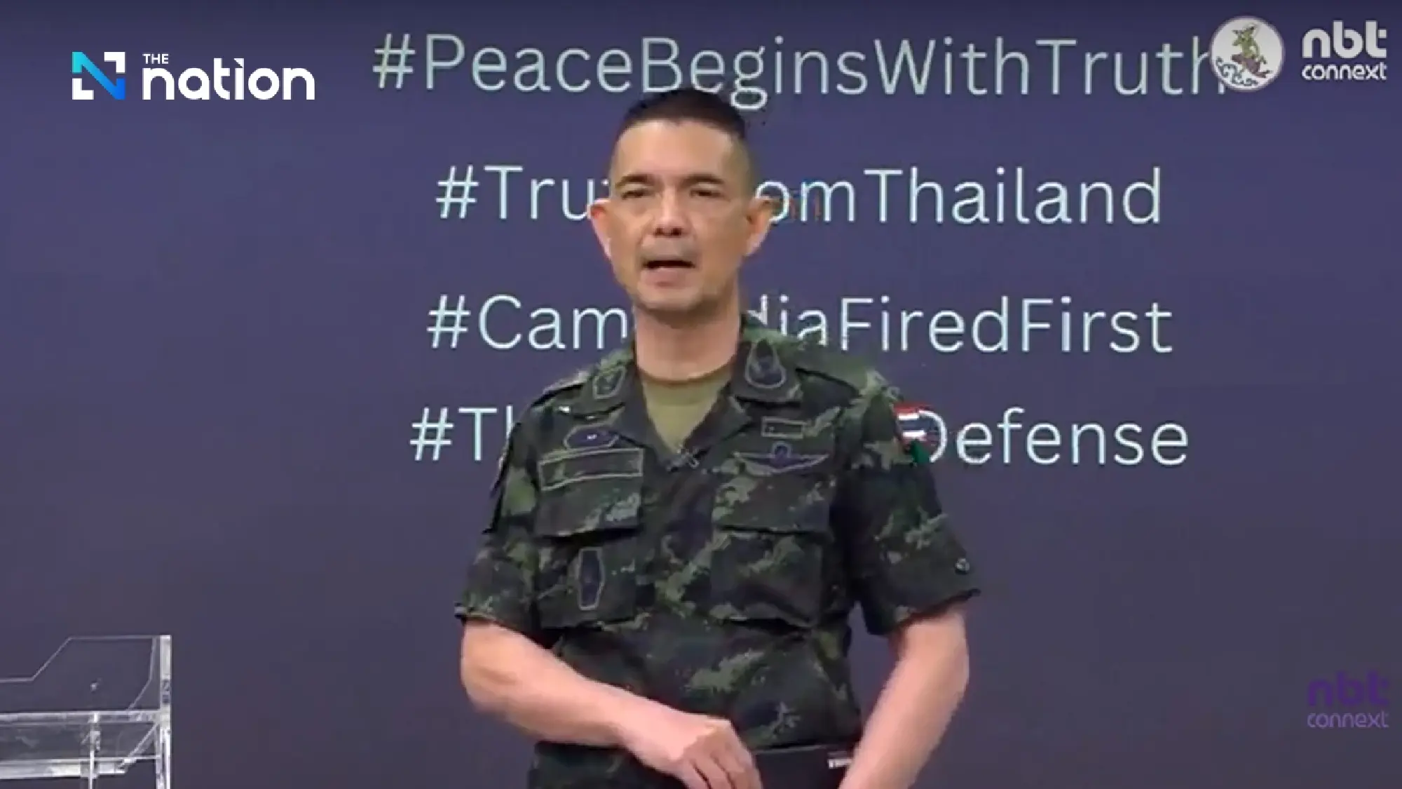 Thai Military Insists All Strikes on Cambodia Based on Joint Intelligence Assessment