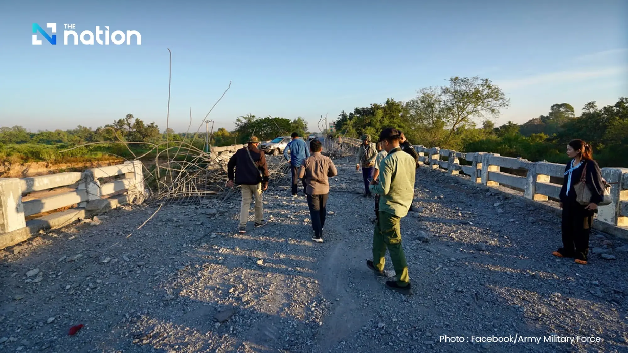 Thai F-16 bombs O’Chik bridge on Siem Reap–Oddar Meanchey route