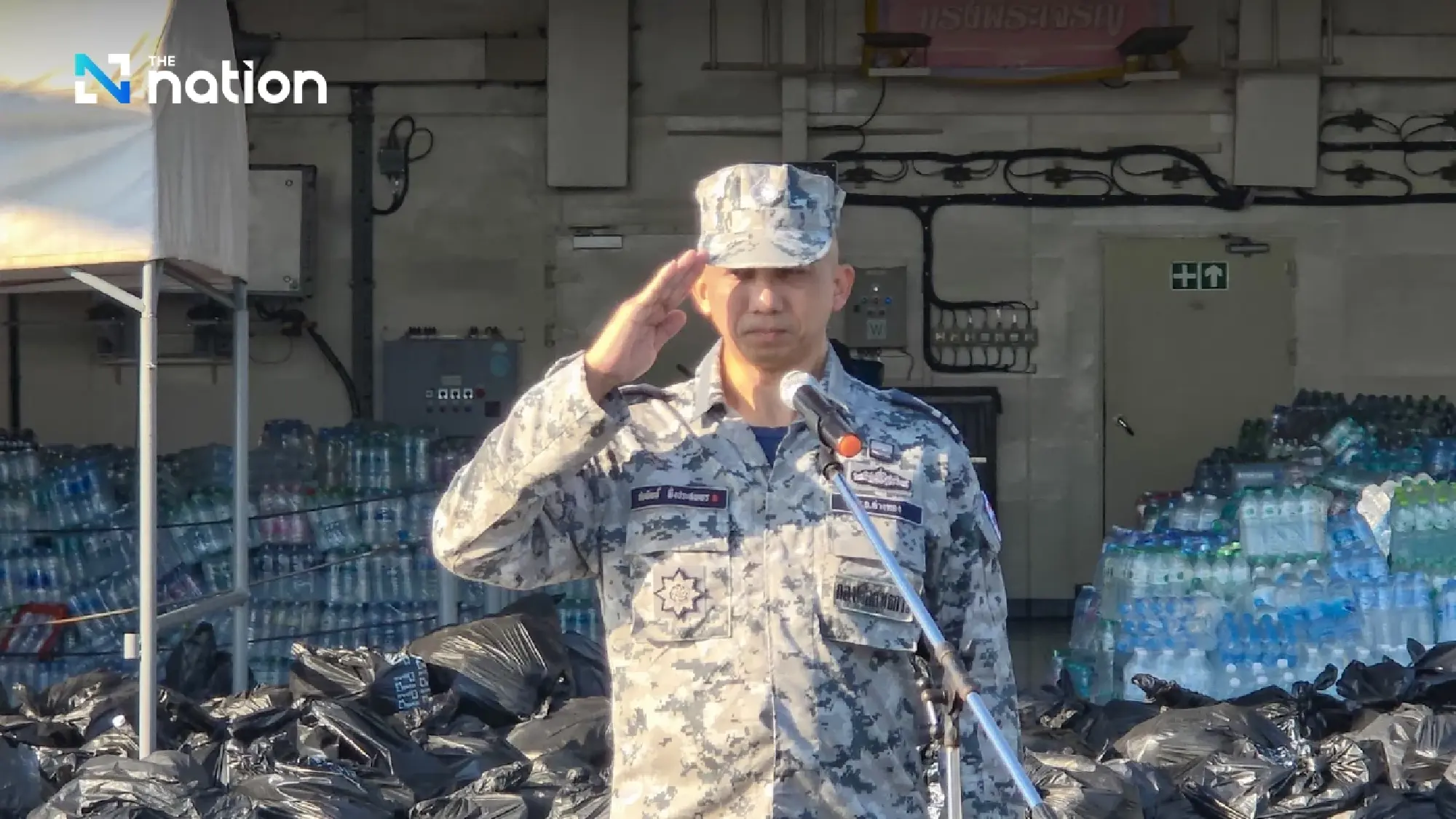 Thai Navy Deploys Major Landing Ship to Reinforce Southern Flood Relief Effort