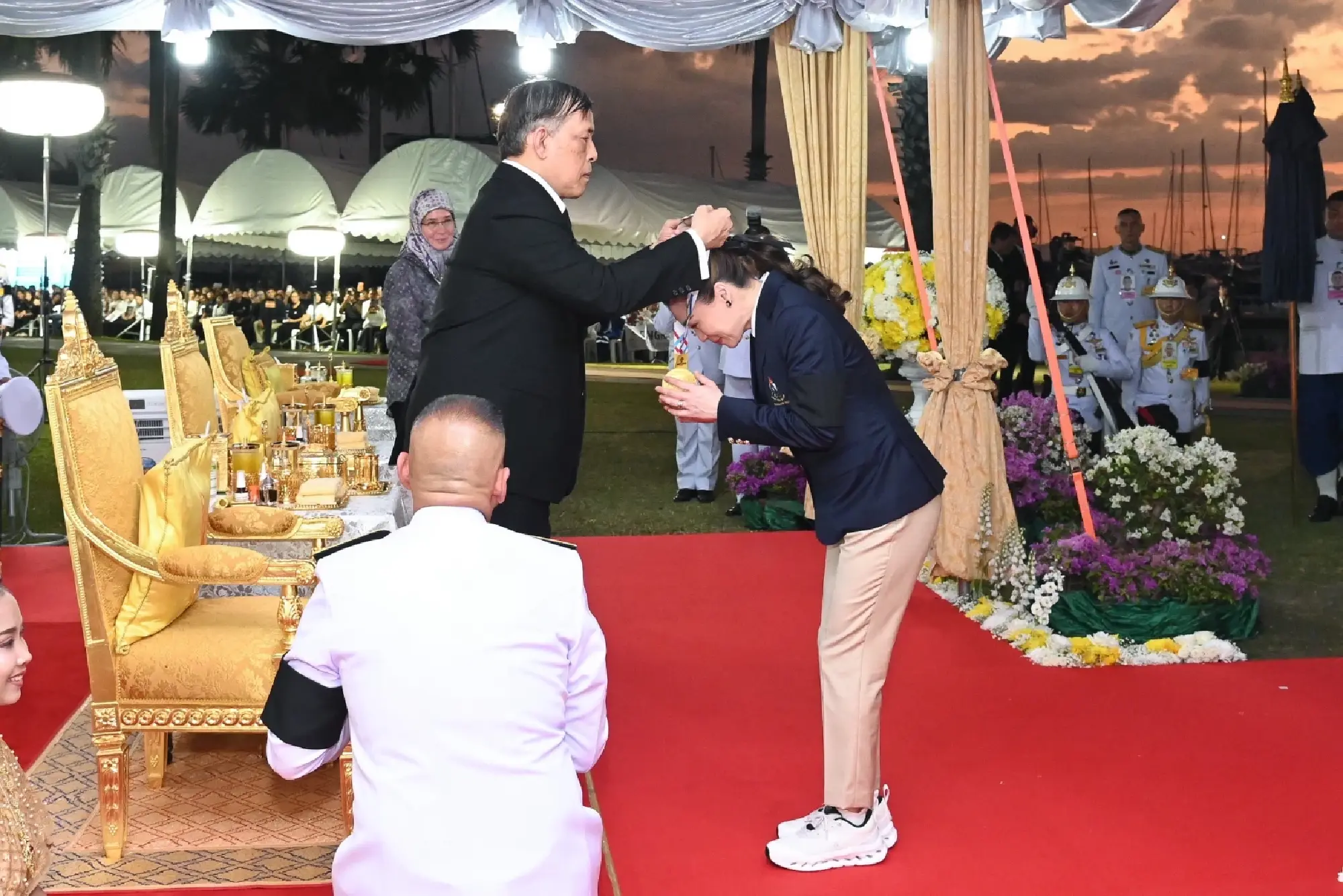 Her Majesty the Queen leads Thailand's sailing team to historic gold at the 33rd SEA Games