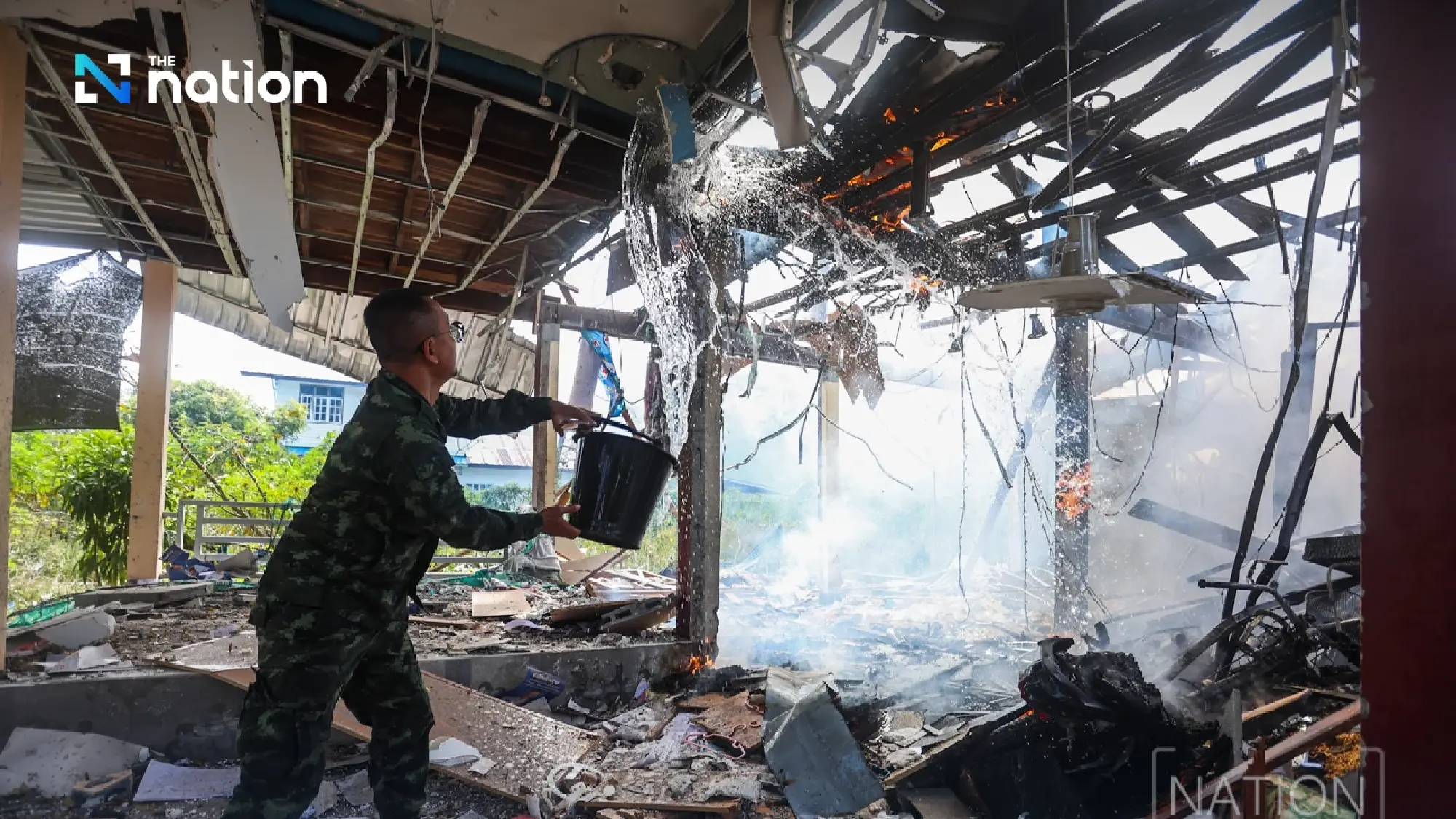 Army condemns Cambodia's inhumane attack on community and hospital