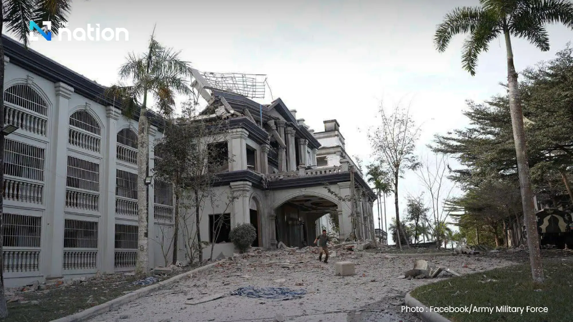 F-16s bomb “Chai Chum Nea” bridge and casino used as Cambodian military base