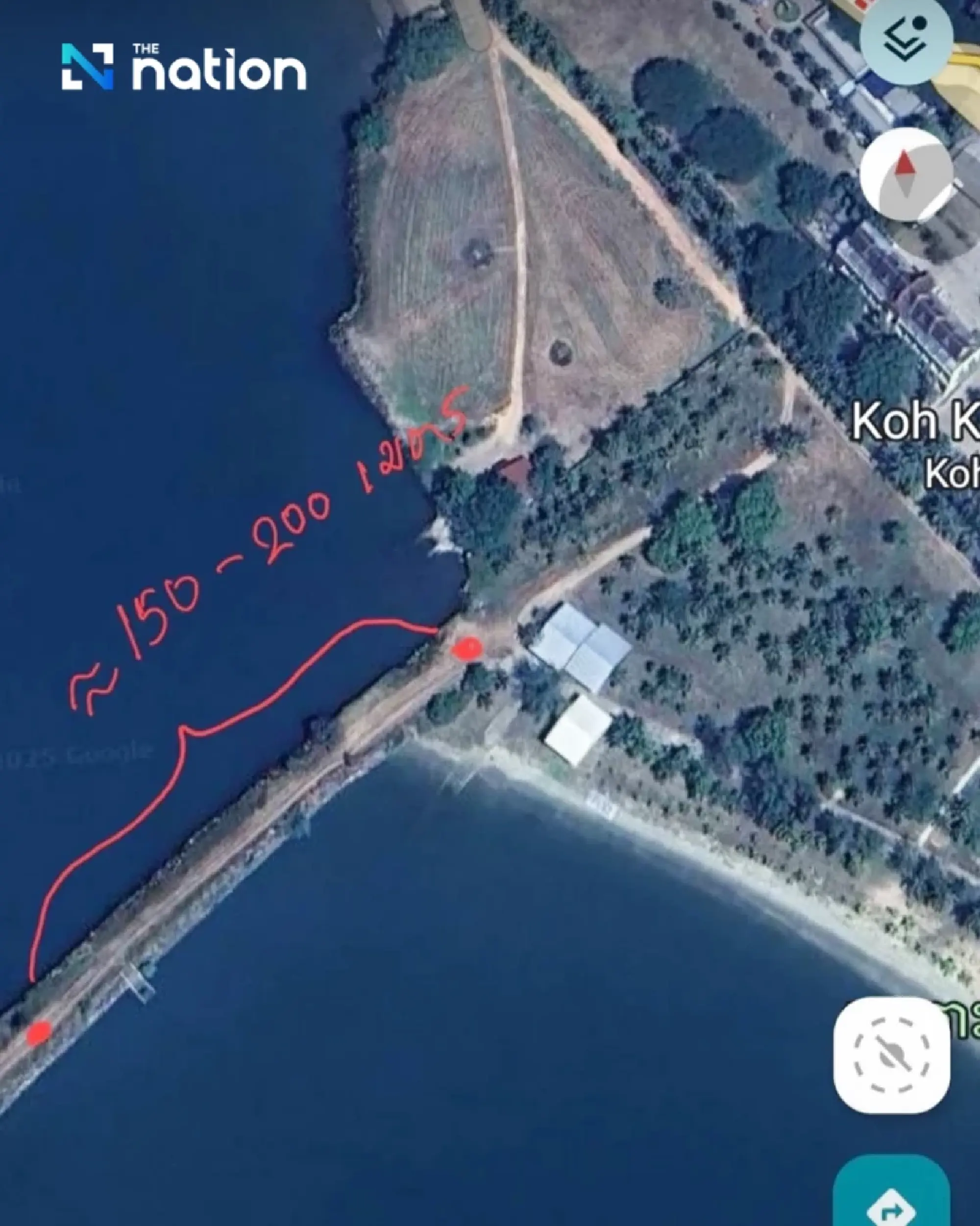 Cambodia dismantles silt-trap barrier near Trat after Thai warning