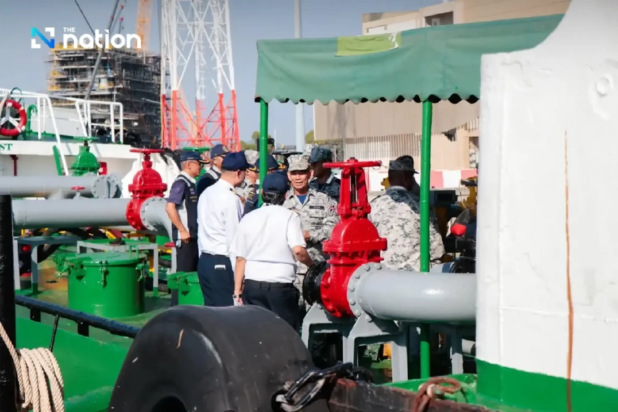 Thai Navy, Thai-MECC Region 1 seize oil tanker in Gulf of Thailand