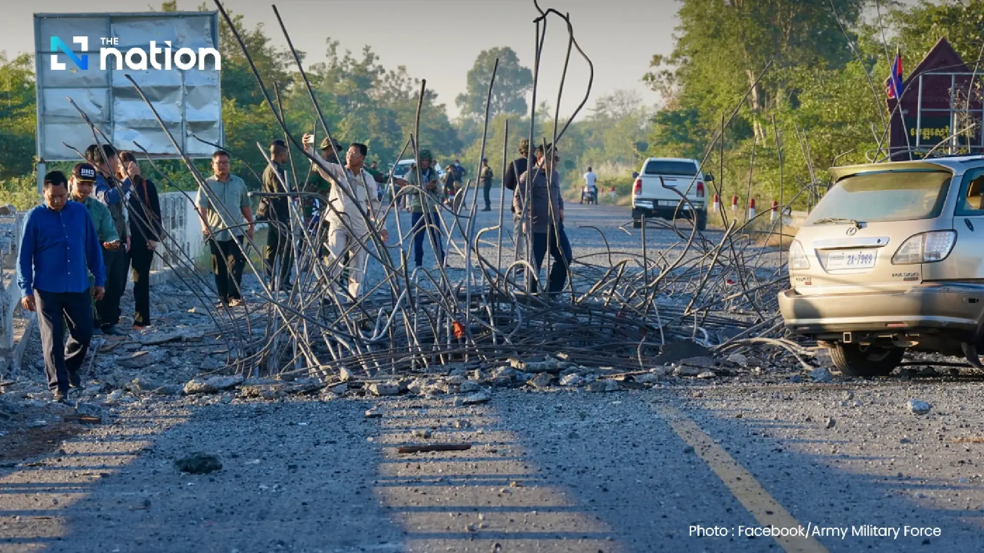 Thai F-16 bombs O’Chik bridge on Siem Reap–Oddar Meanchey route