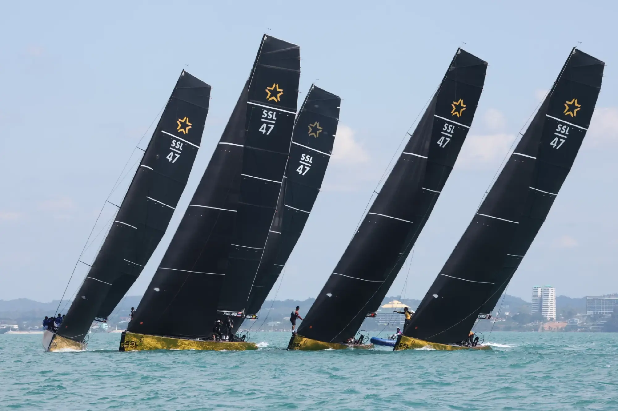 Her Majesty the Queen leads Thailand's sailing team to historic gold at the 33rd SEA Games