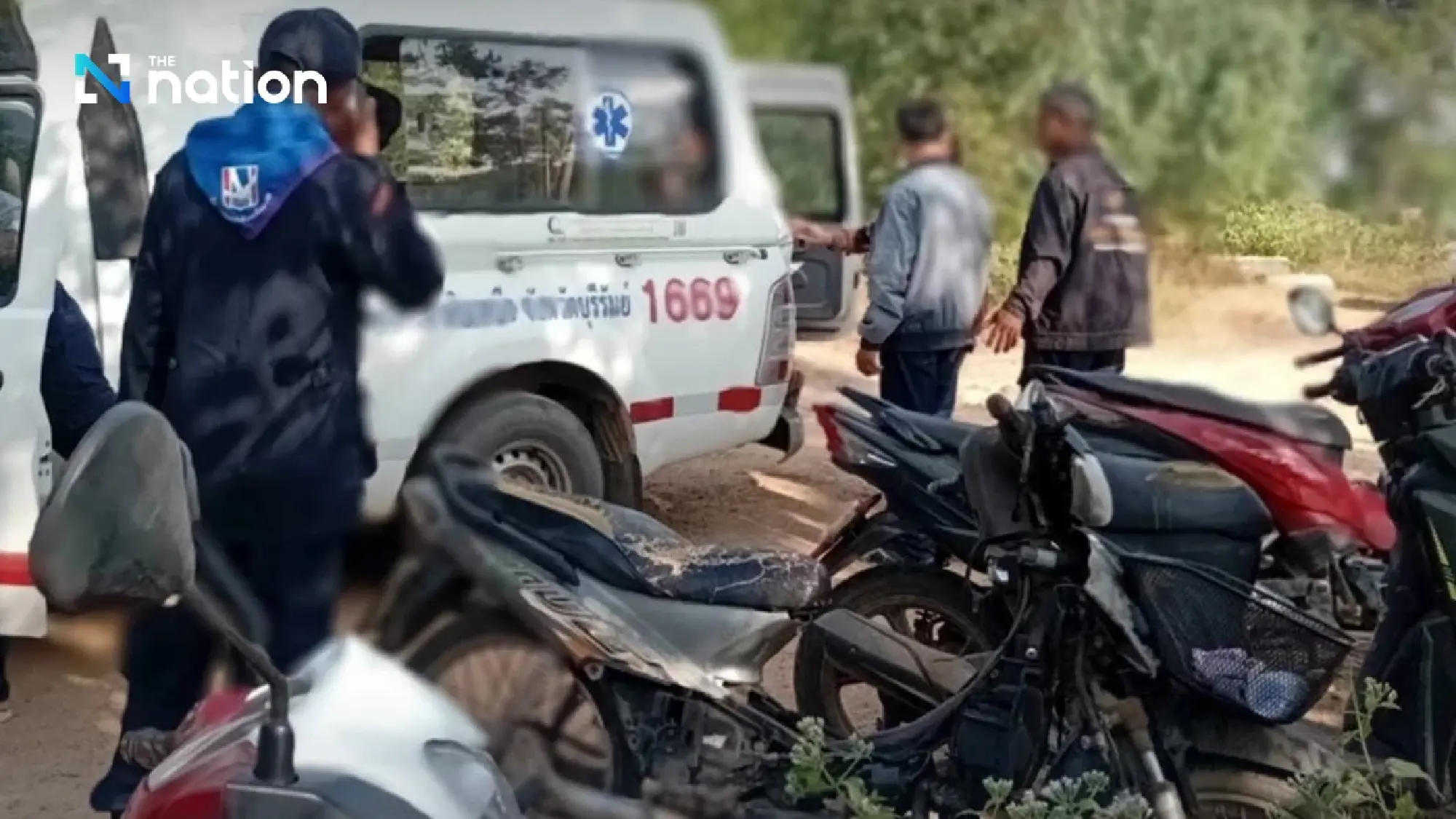 Five BM-21 rockets land in Buri Ram village, frightened woman passes out