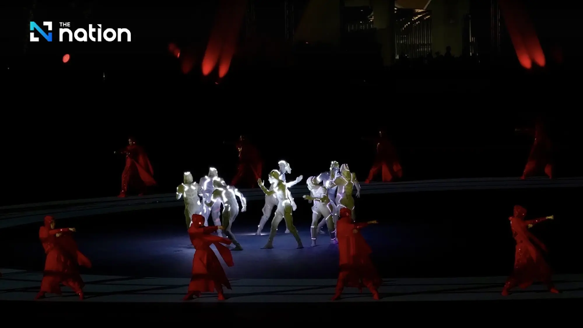 Their Majesties the King and Queen open 33rd SEA Games at Rajamangala Stadium