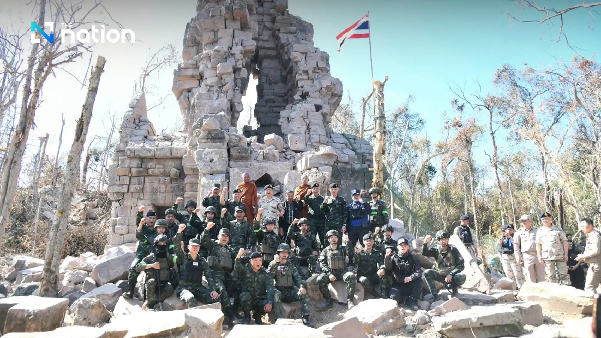 PM Anutin visits Ta Kwai Temple and Hill 350, calling it a point of Thai pride